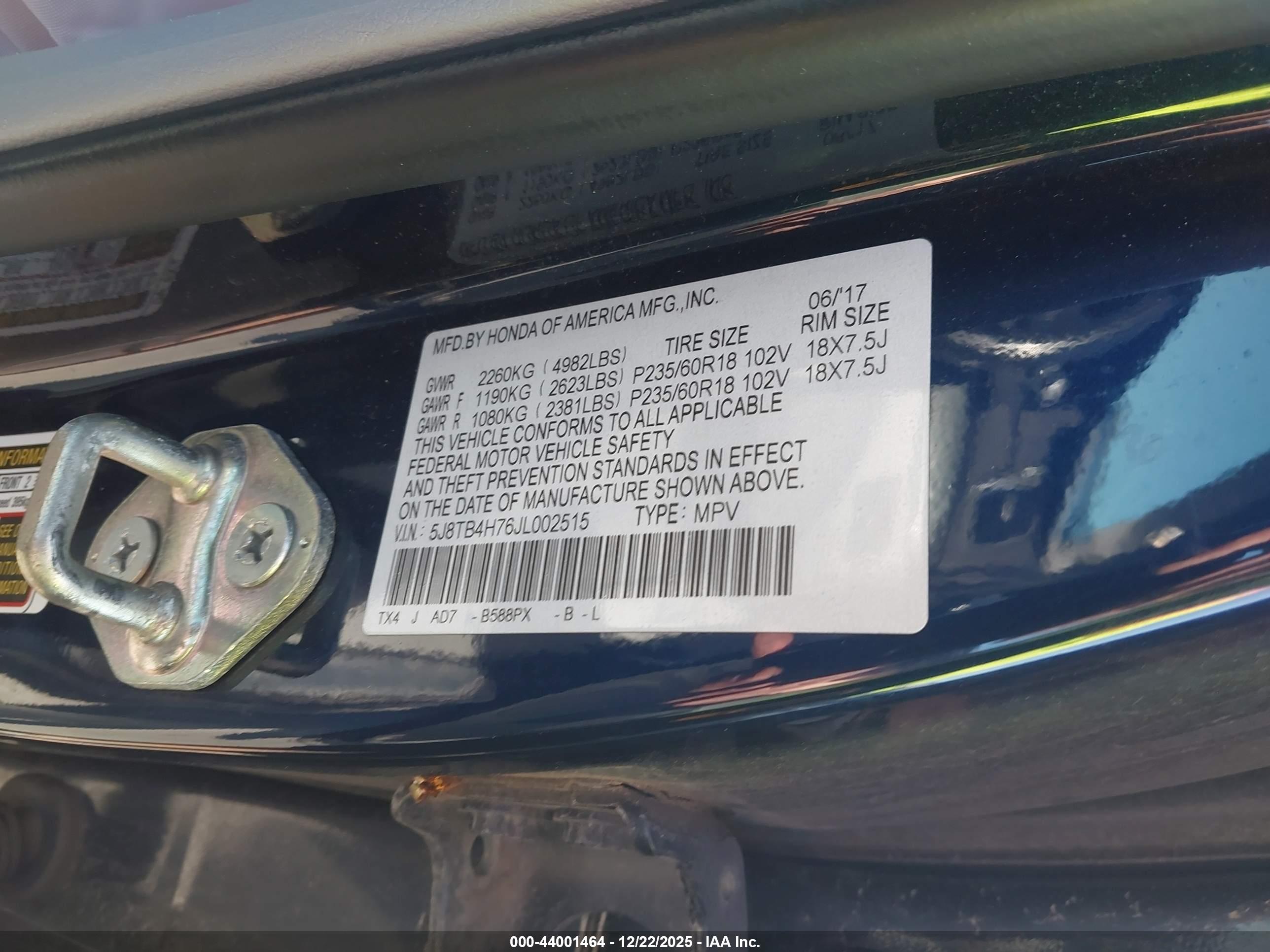 ACURA RDX image 9