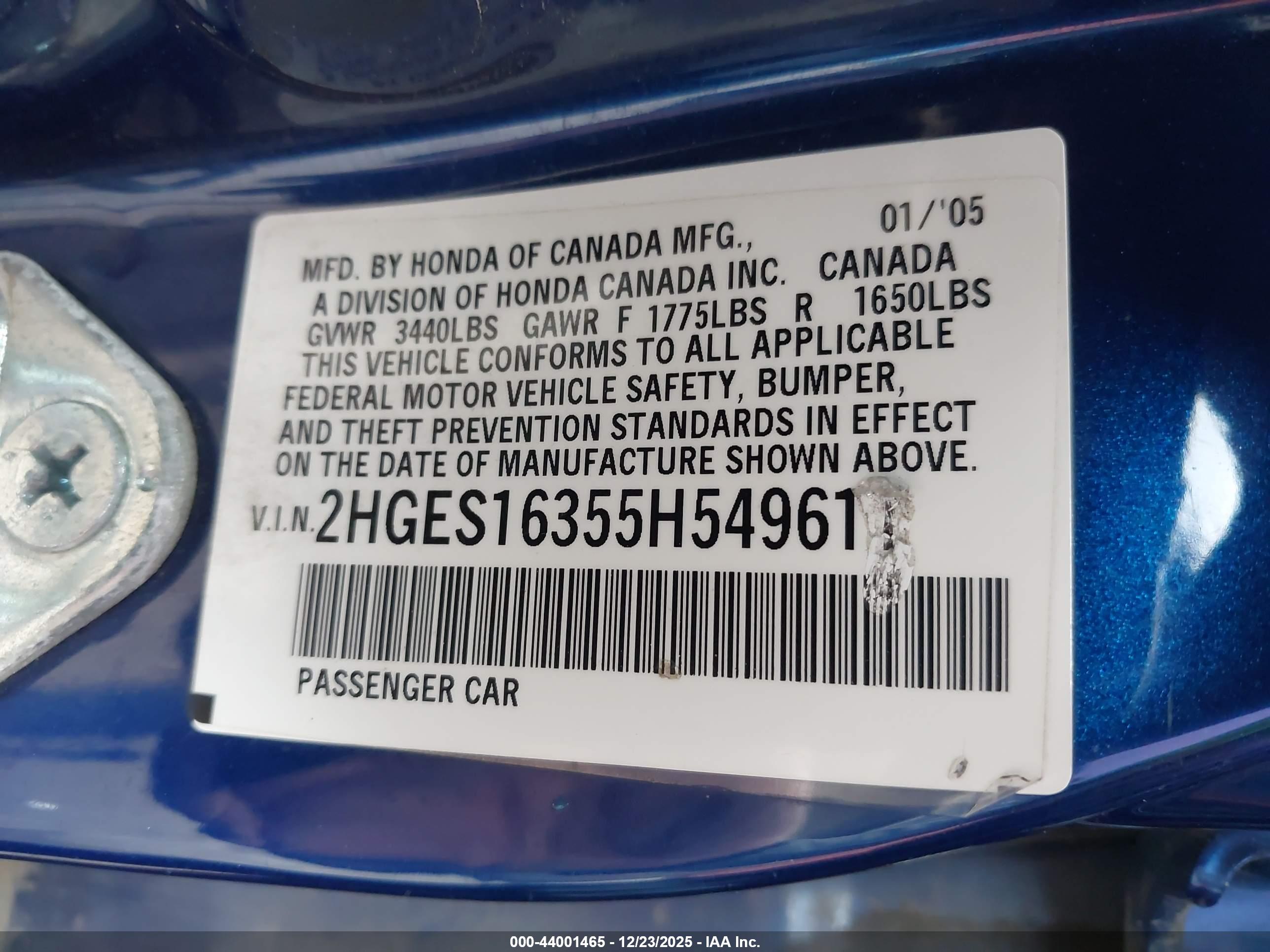 HONDA CIVIC image 9