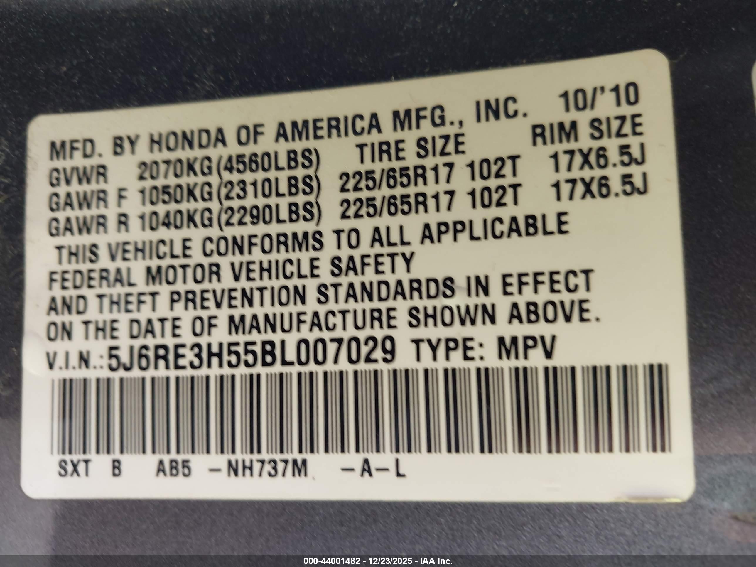 HONDA CR-V image 9