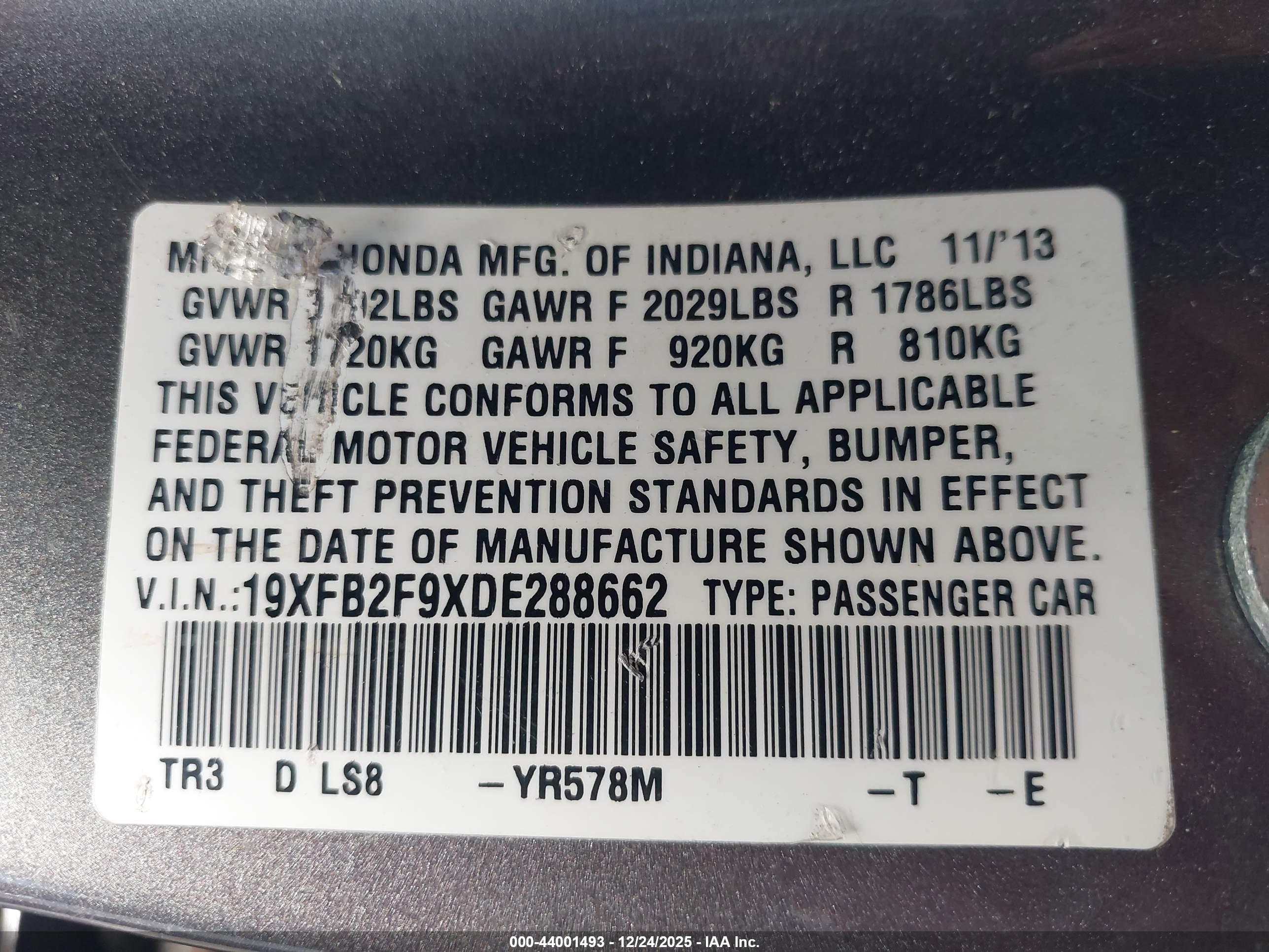 HONDA CIVIC image 9