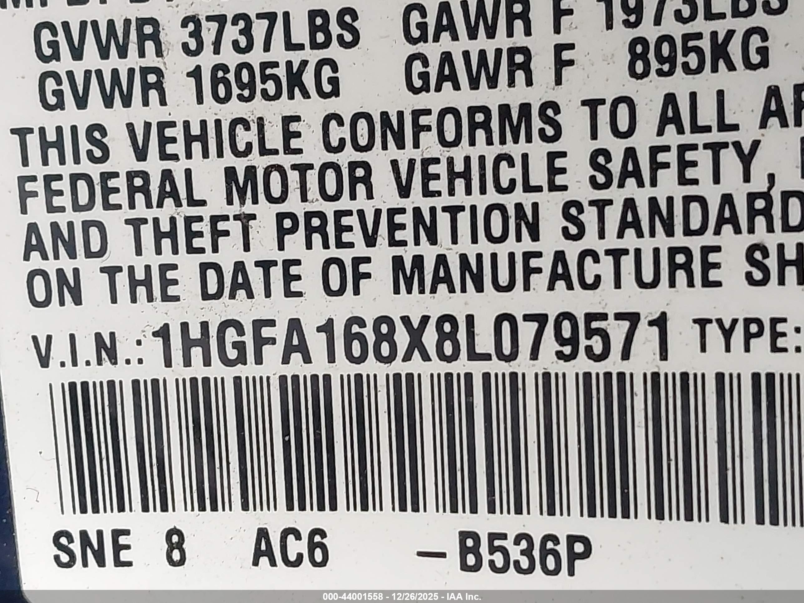 HONDA CIVIC image 9