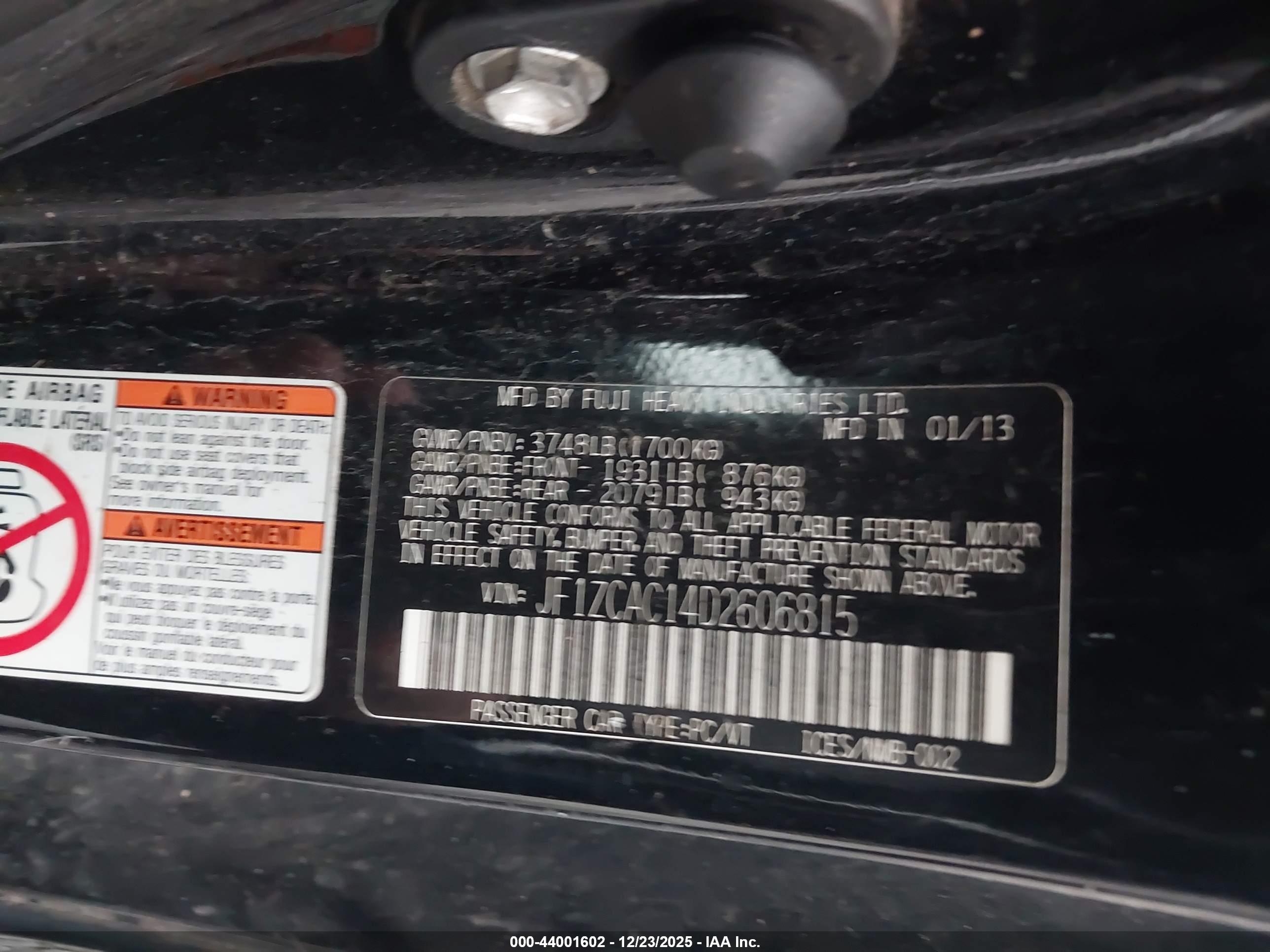 SUBARU BRZ image 9