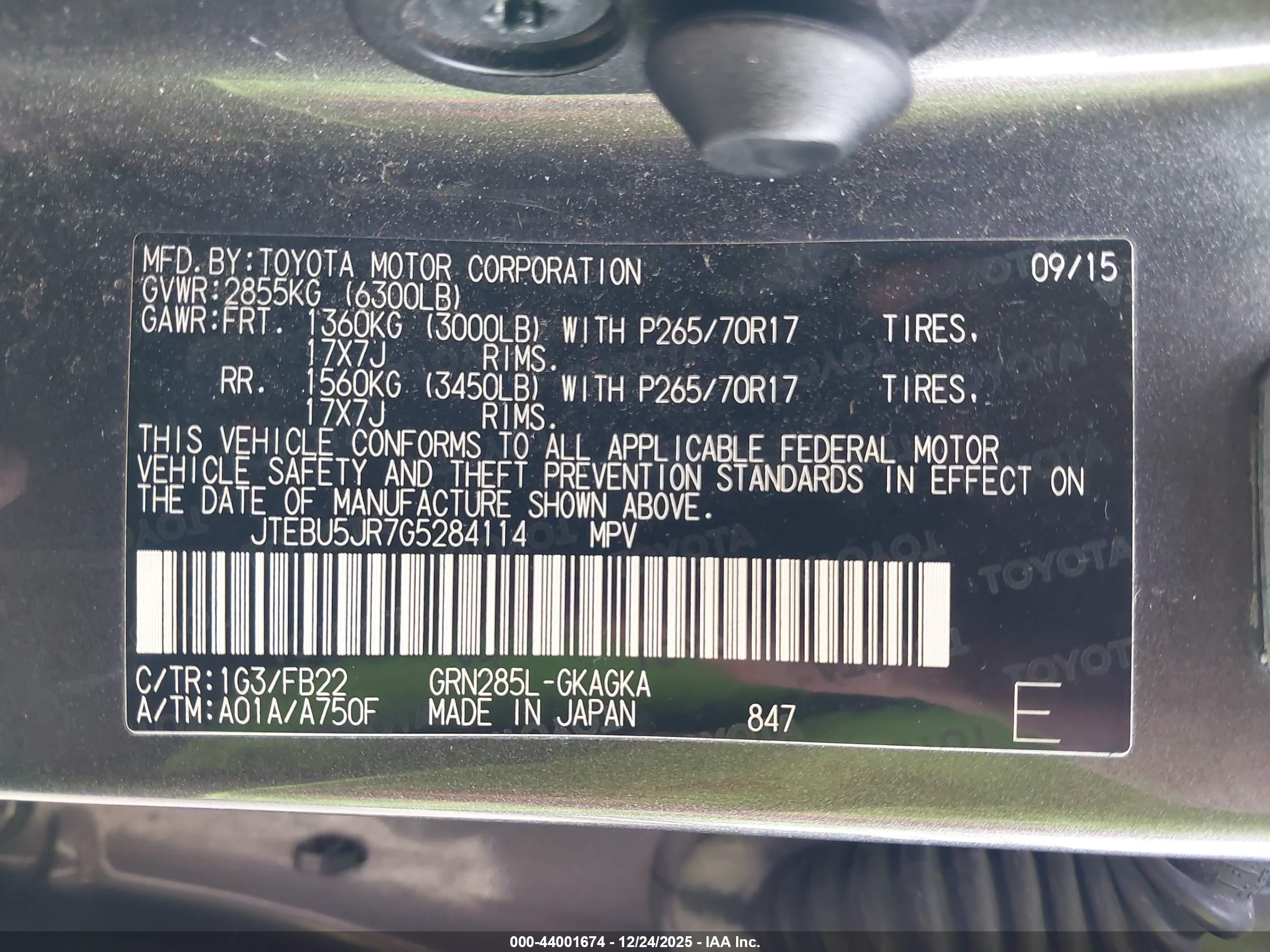 TOYOTA 4RUNNER image 9