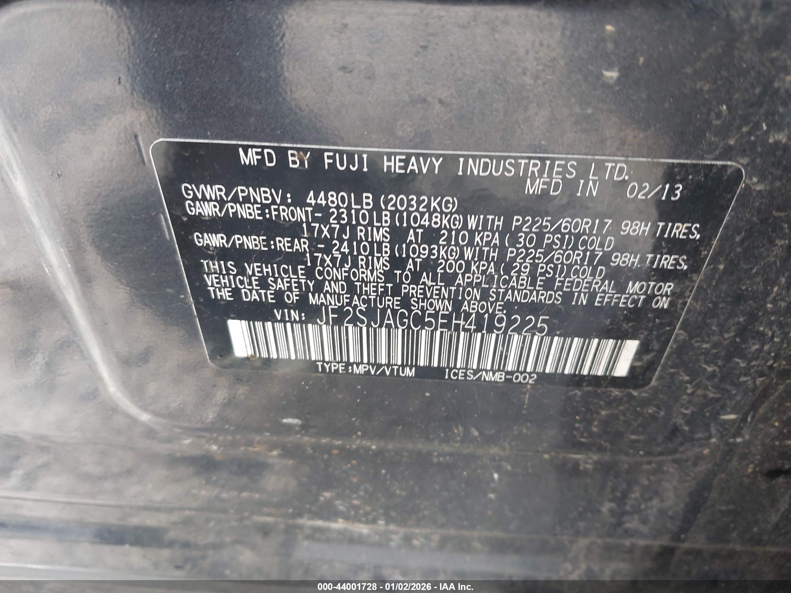 SUBARU FORESTER image 9