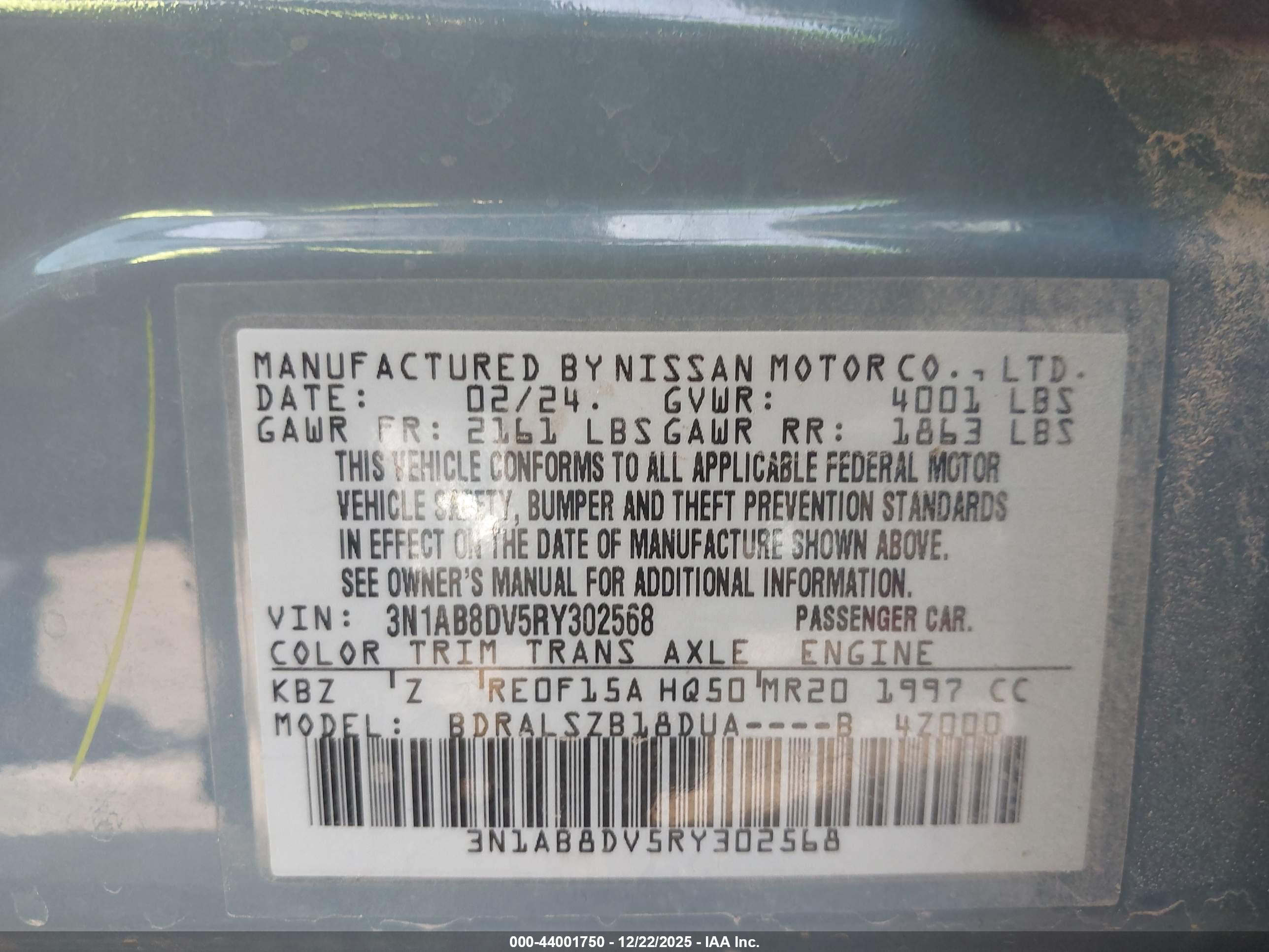 NISSAN SENTRA image 9