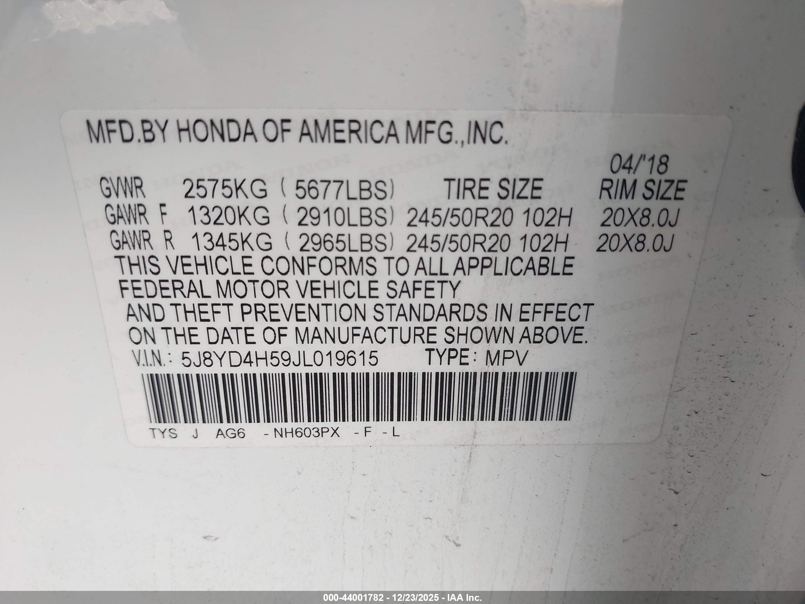 ACURA MDX image 9