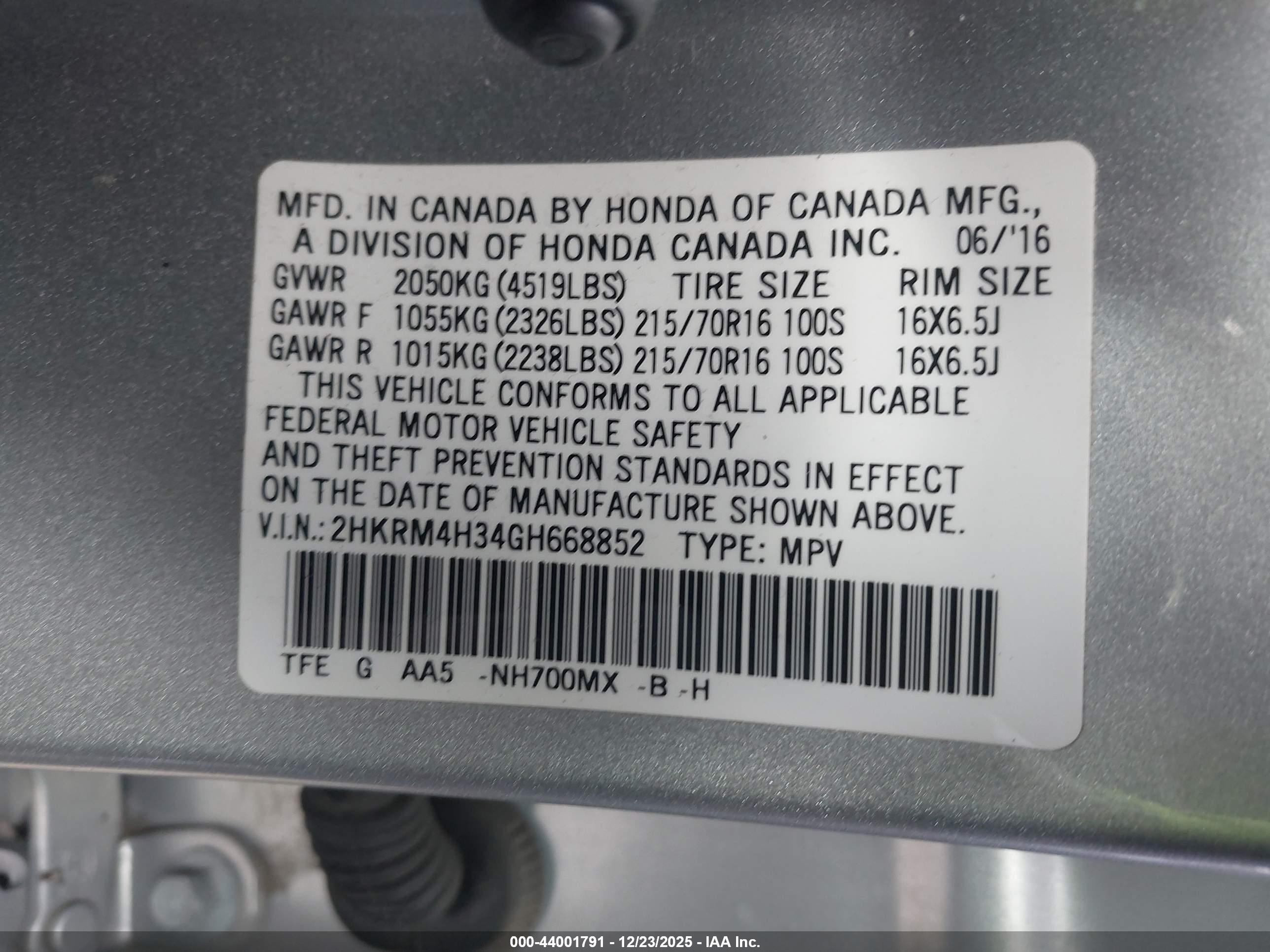 HONDA CR-V image 9
