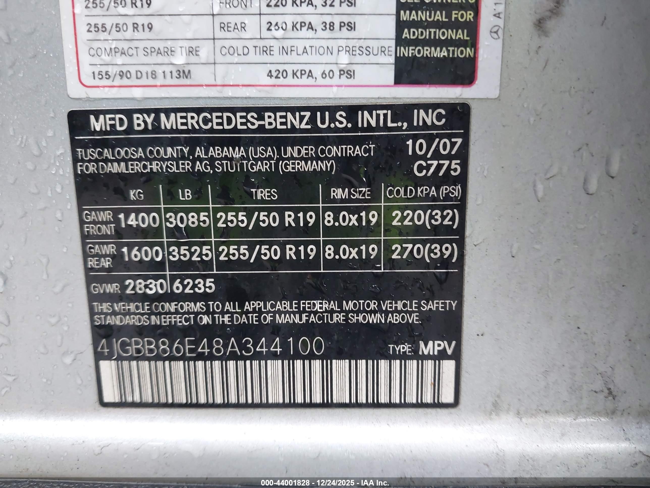 MERCEDES-BENZ ML image 9