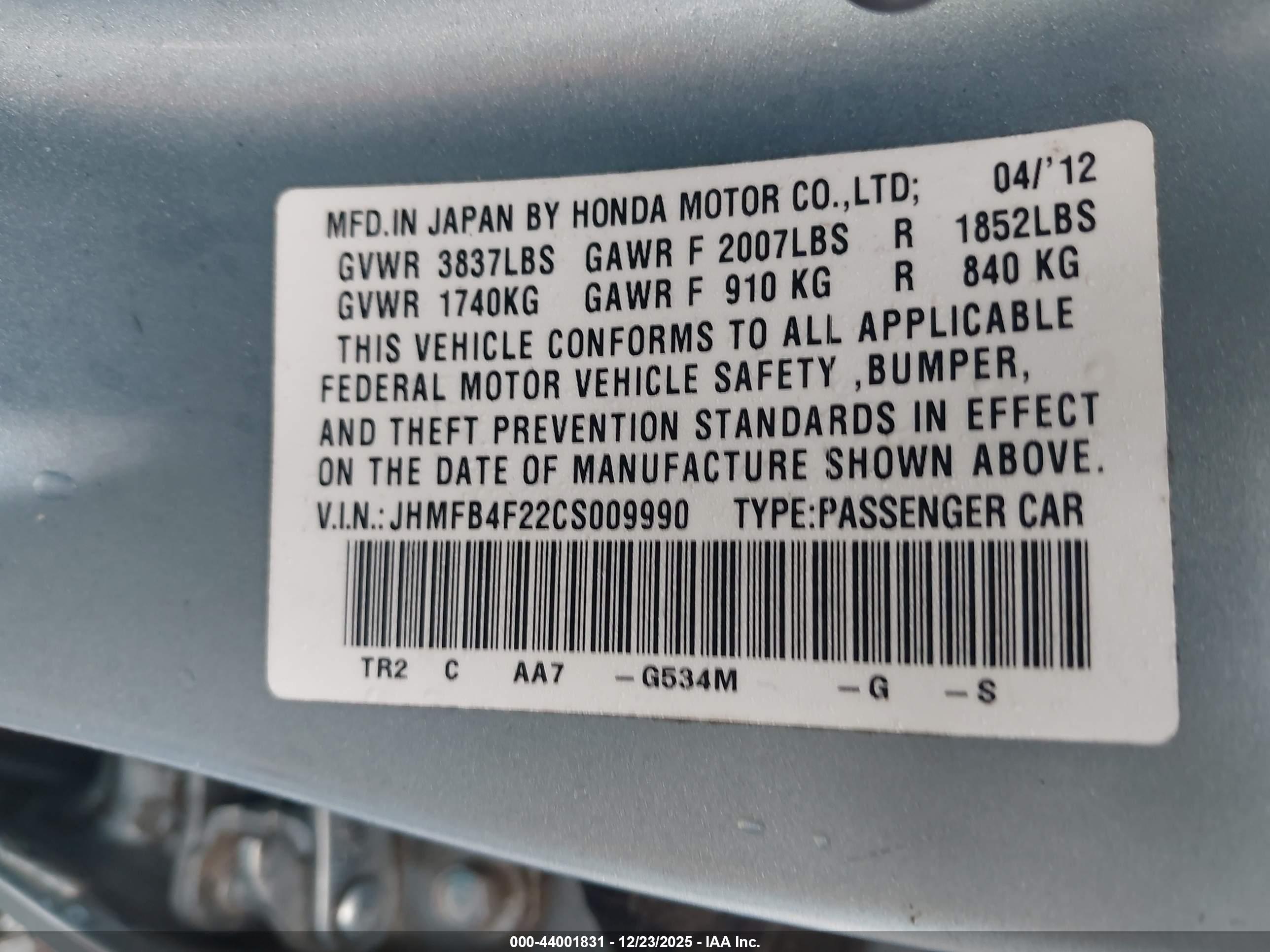 HONDA CIVIC image 9