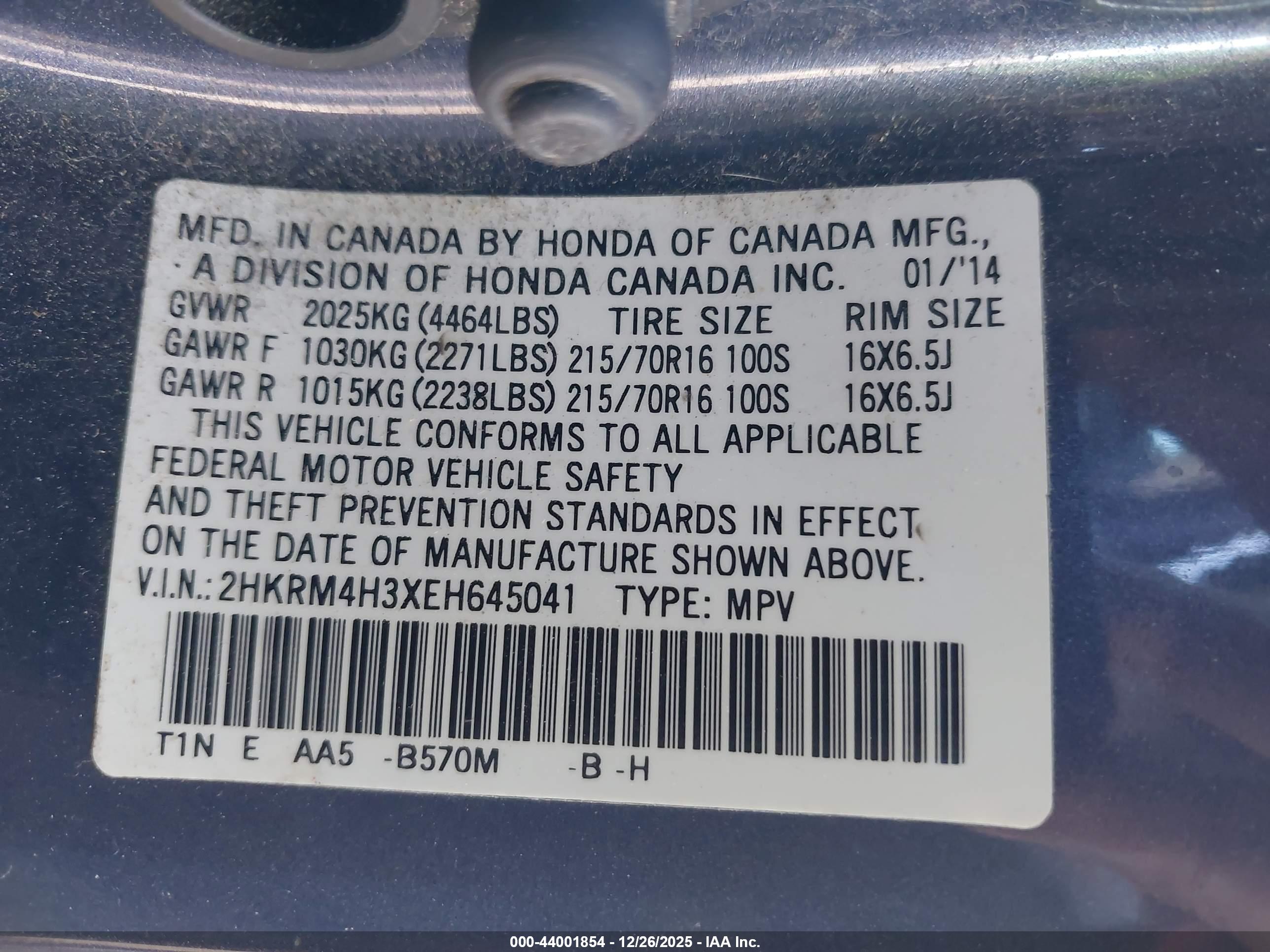 HONDA CR-V image 9