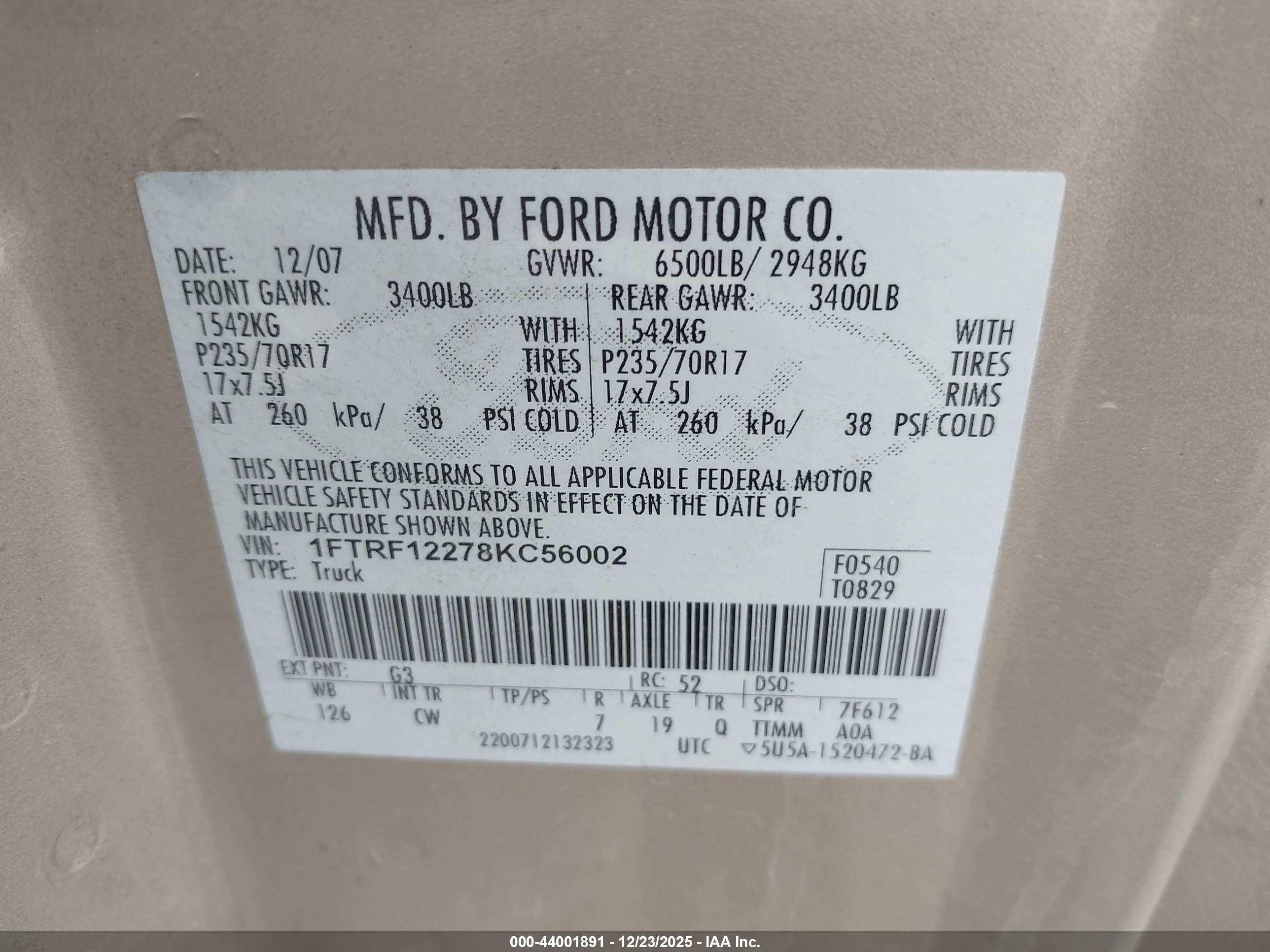 FORD F-150 image 9