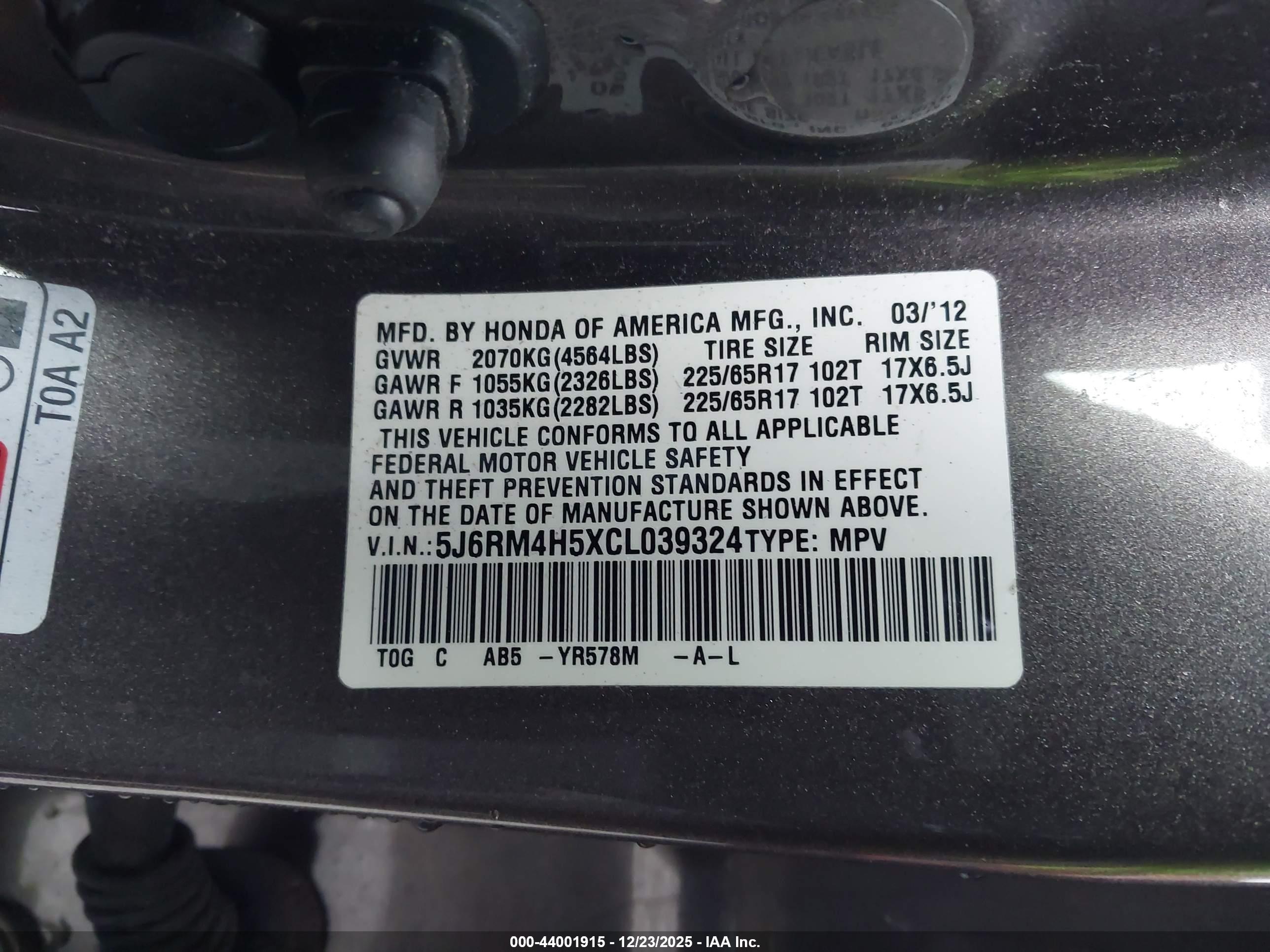 HONDA CR-V image 9