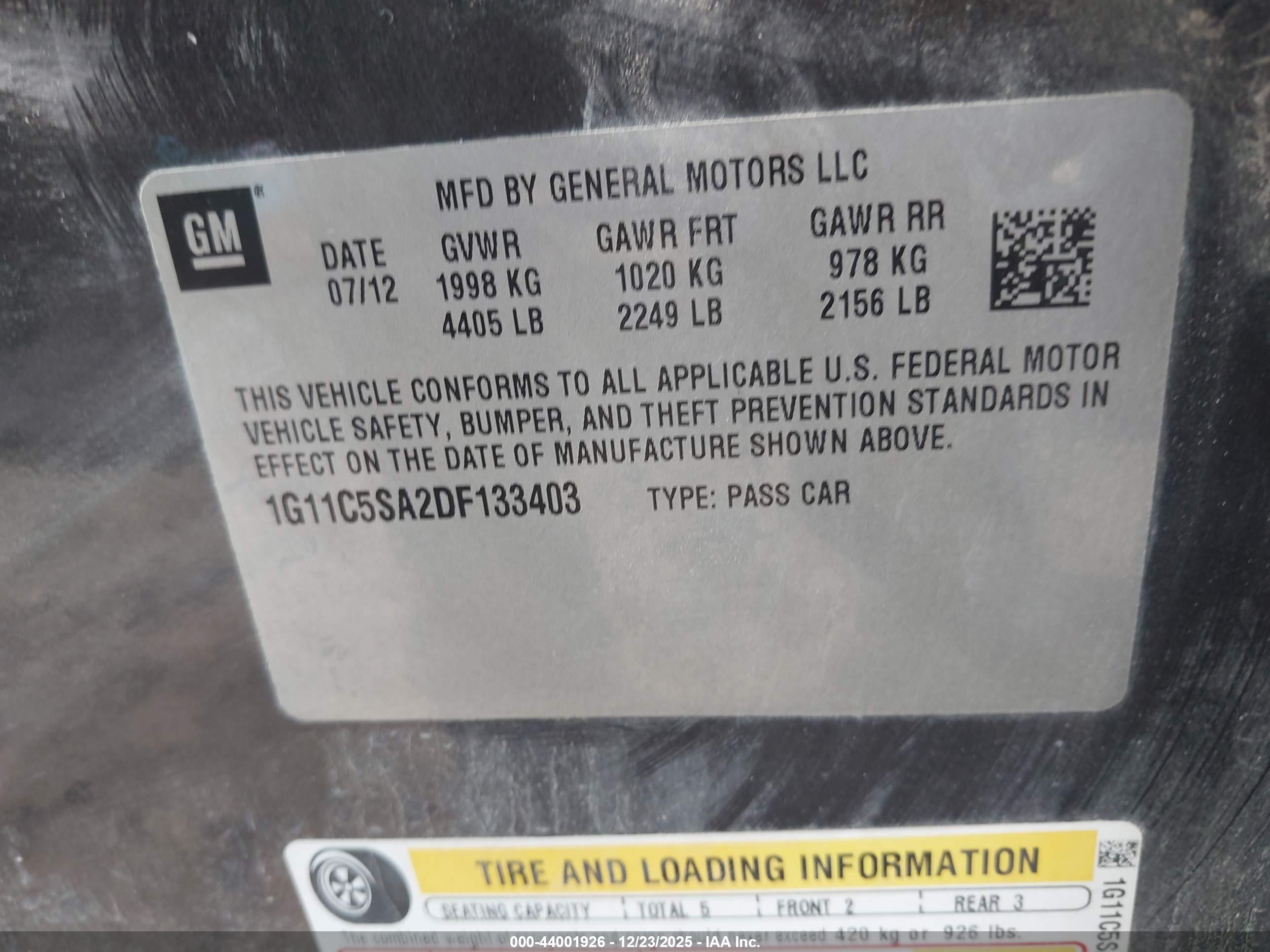 CHEVROLET MALIBU image 9
