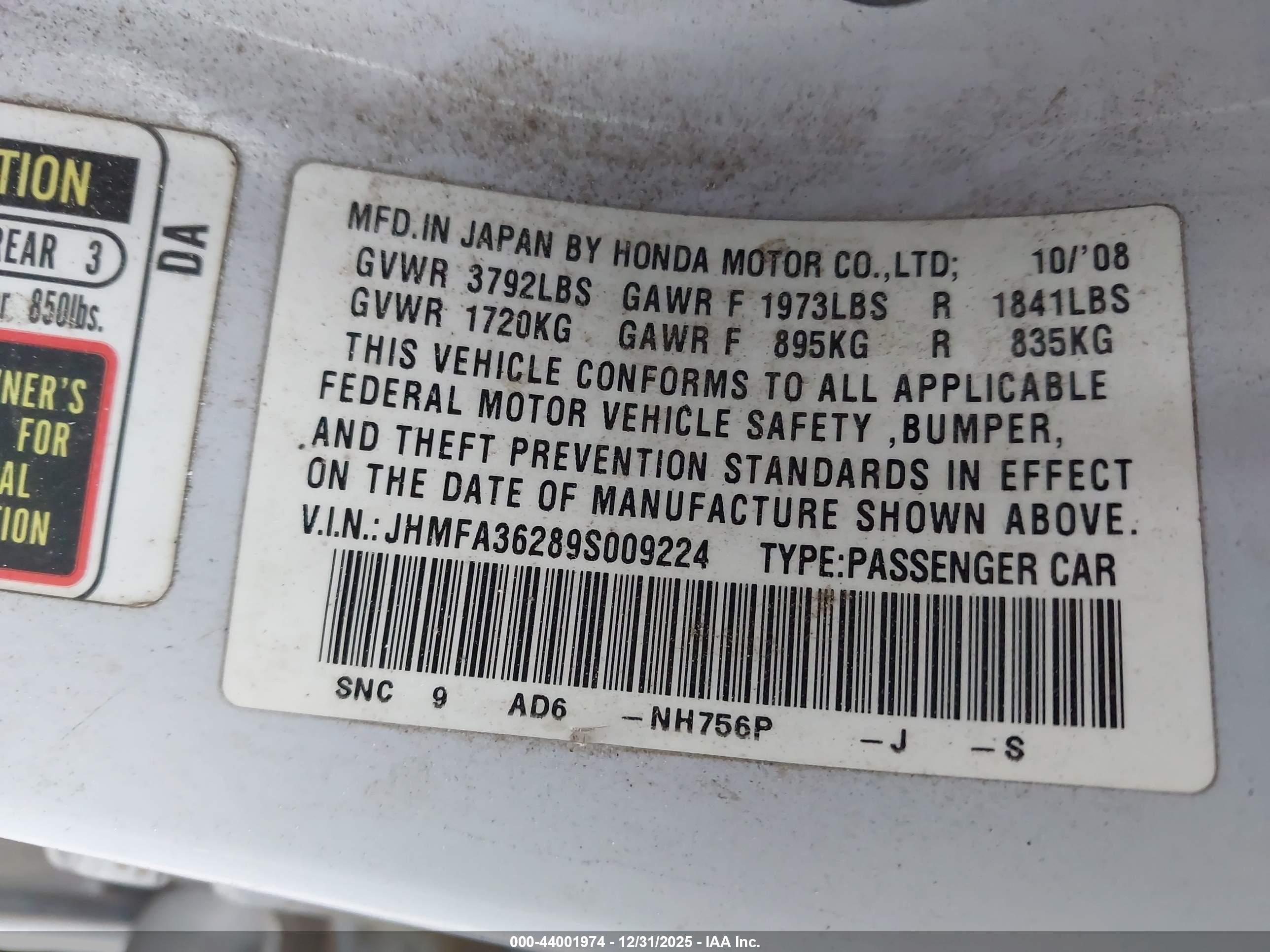 HONDA CIVIC image 9