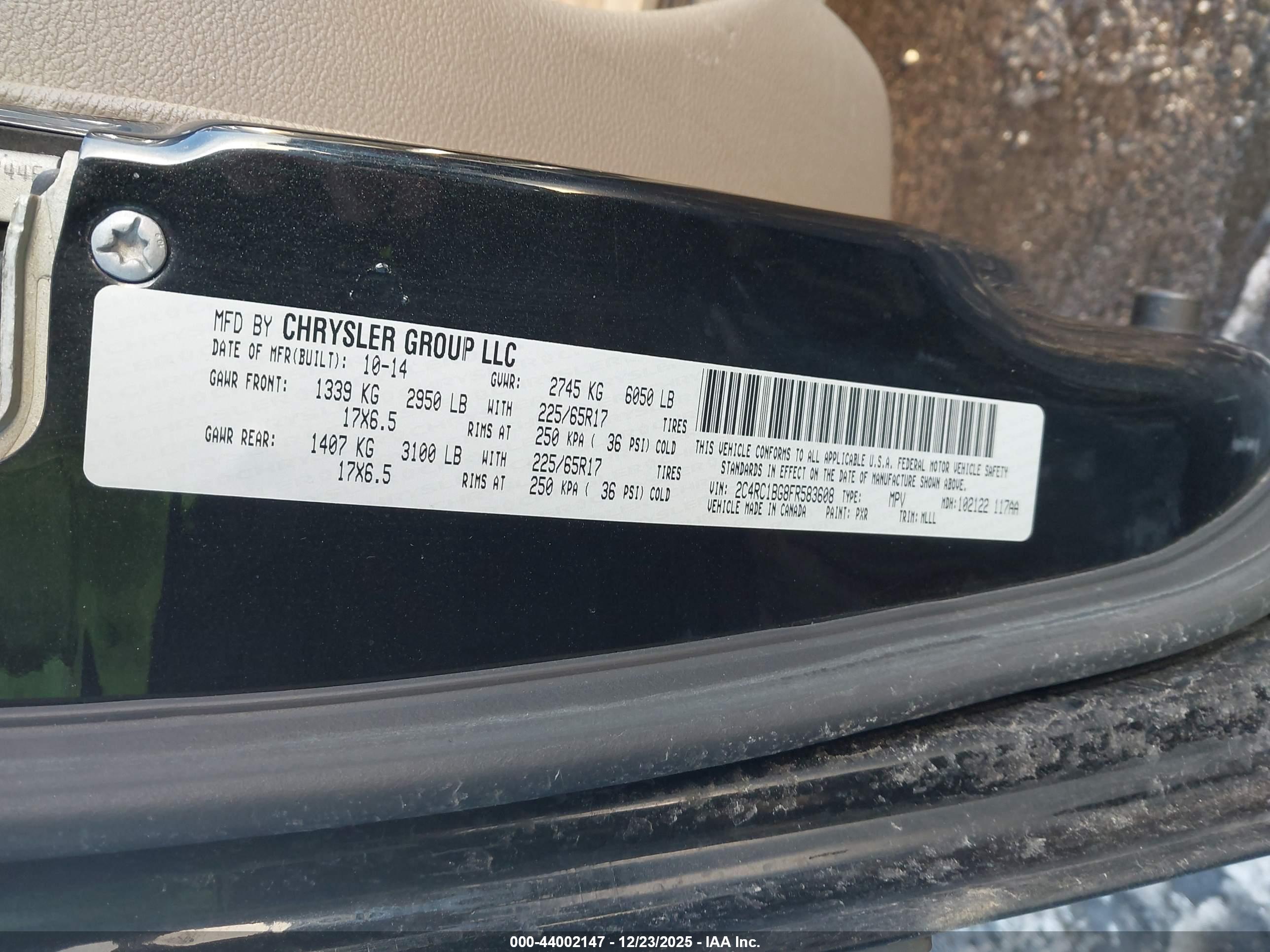 CHRYSLER TOWN image 9