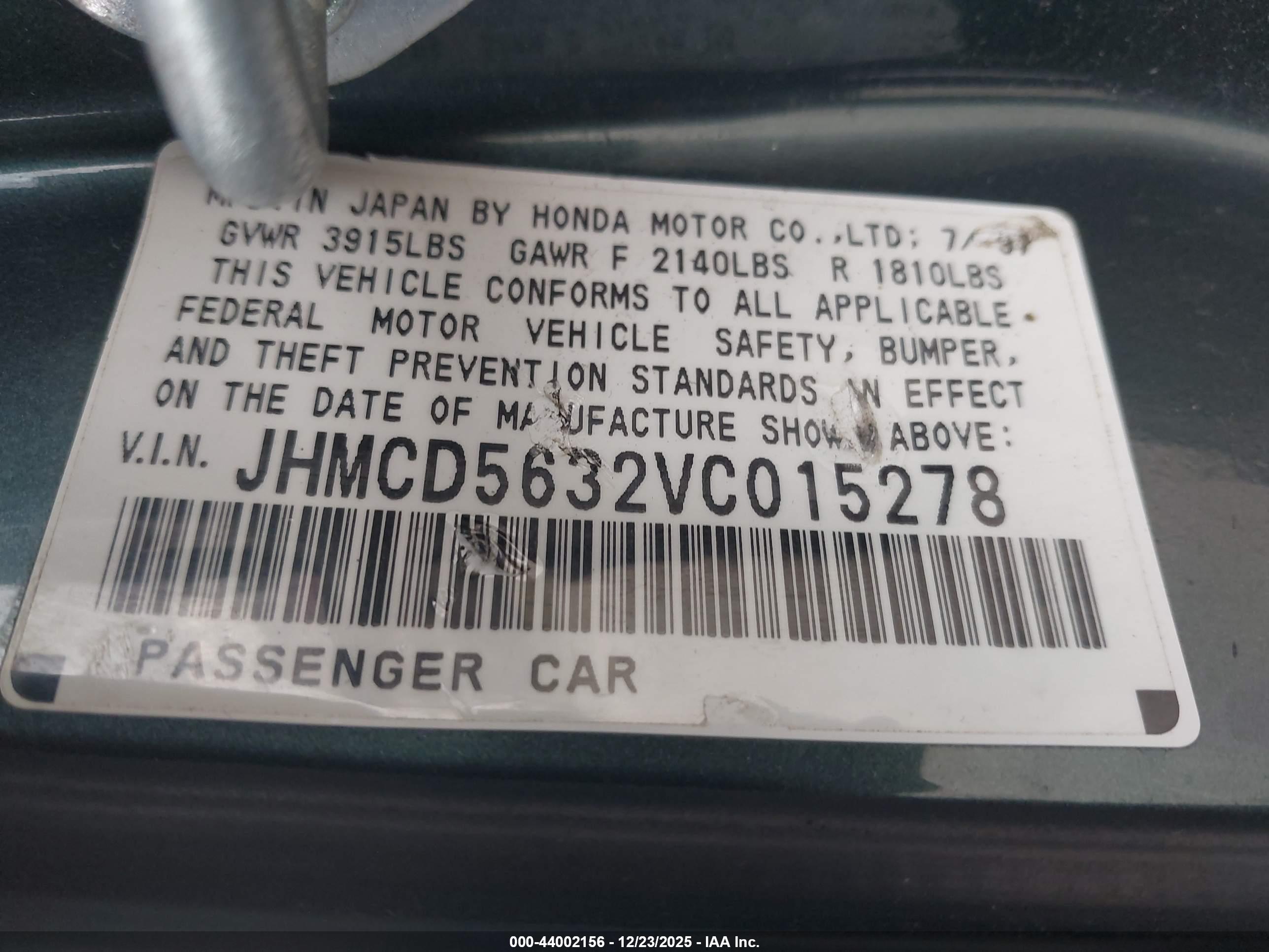 HONDA ACCORD image 9