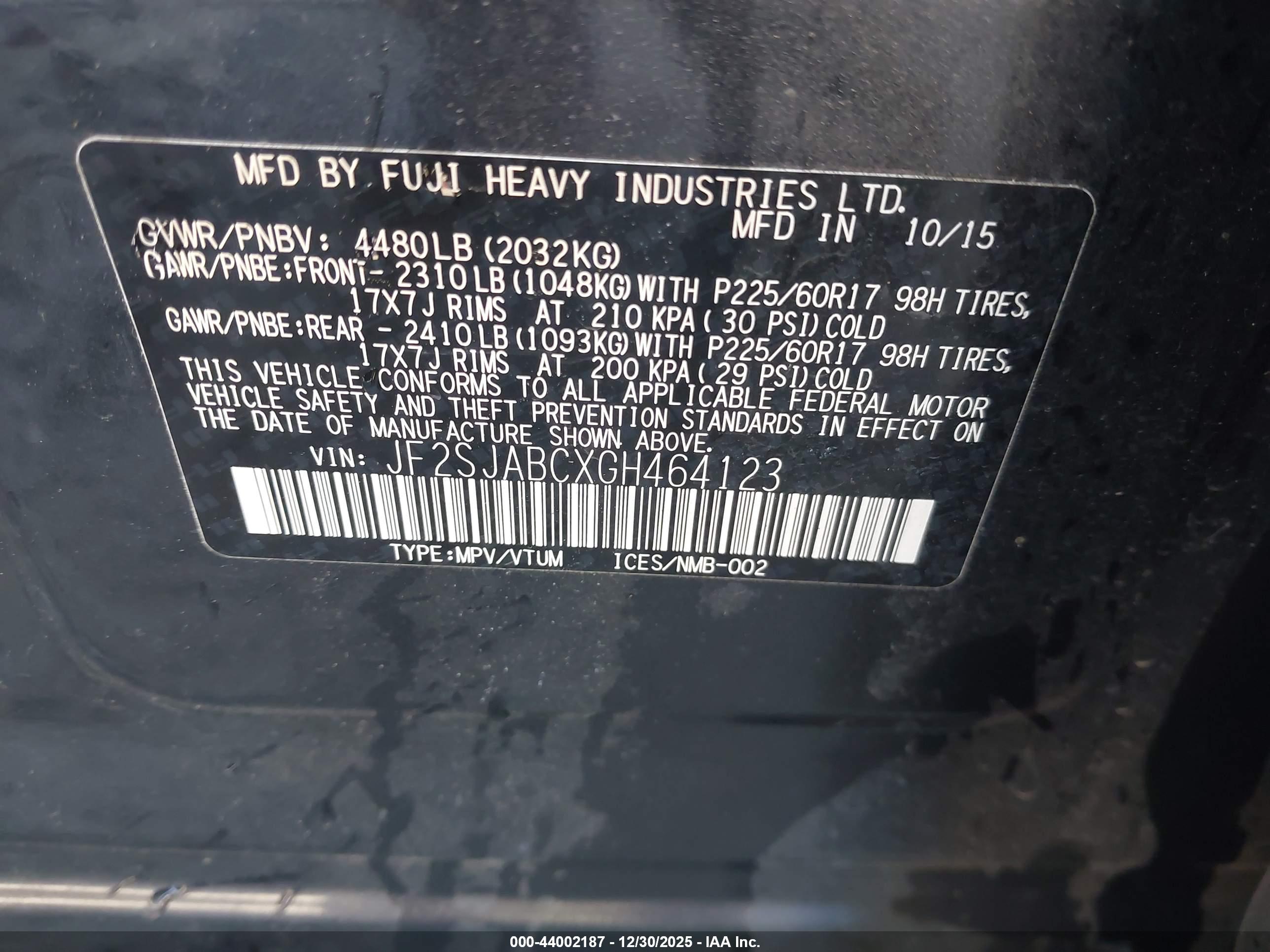 SUBARU FORESTER image 9