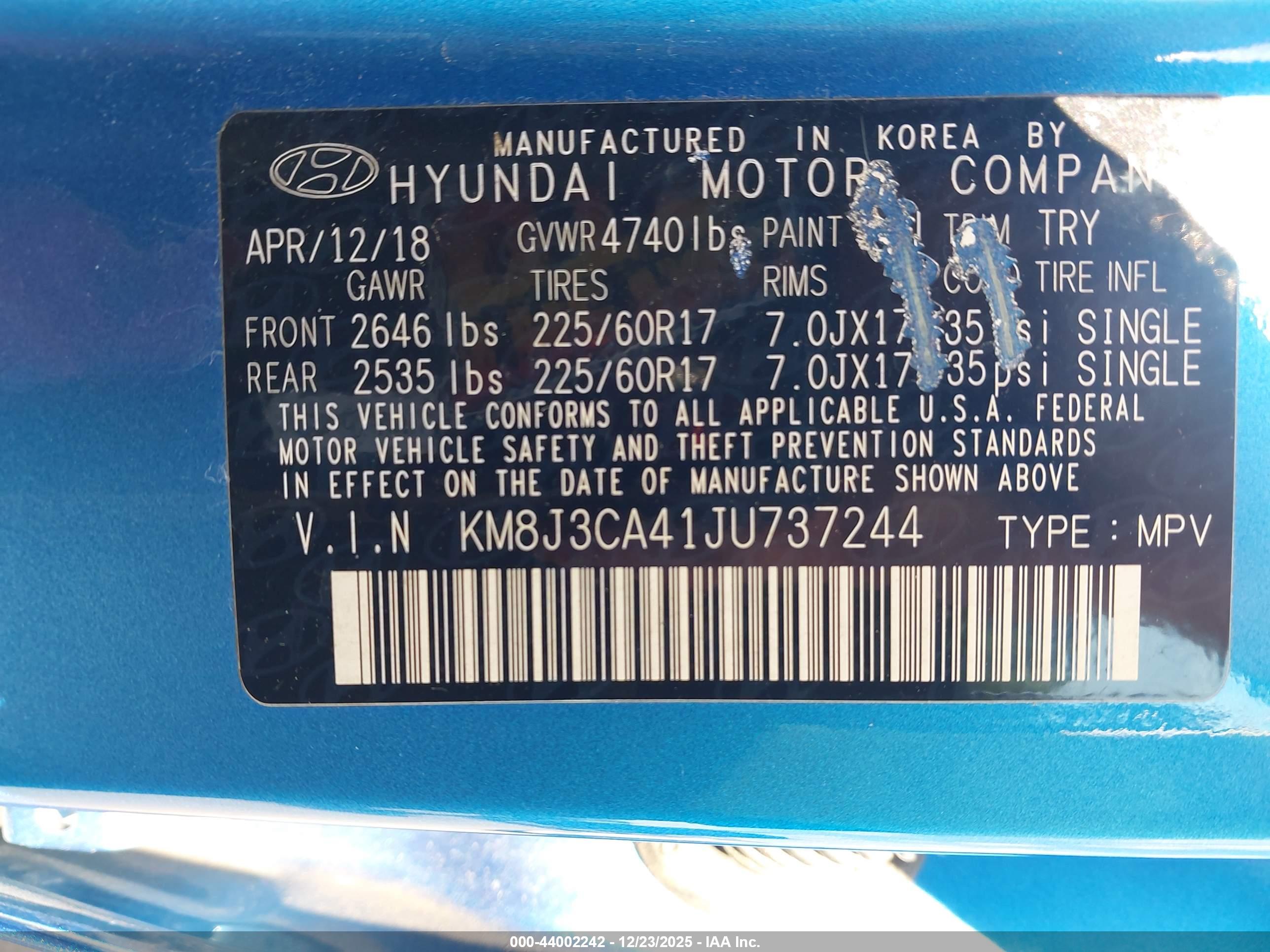 HYUNDAI TUCSON image 9