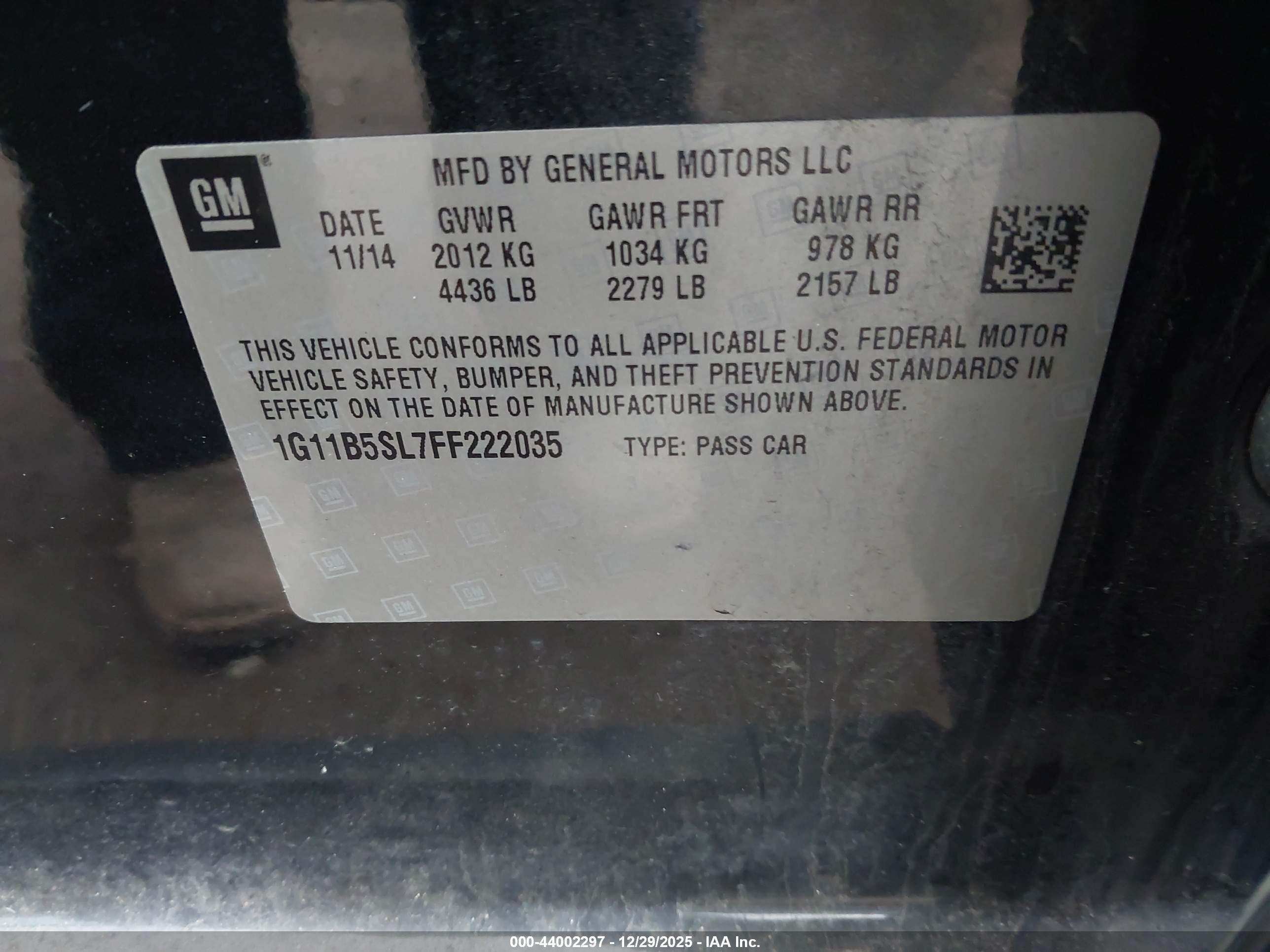 CHEVROLET MALIBU image 9