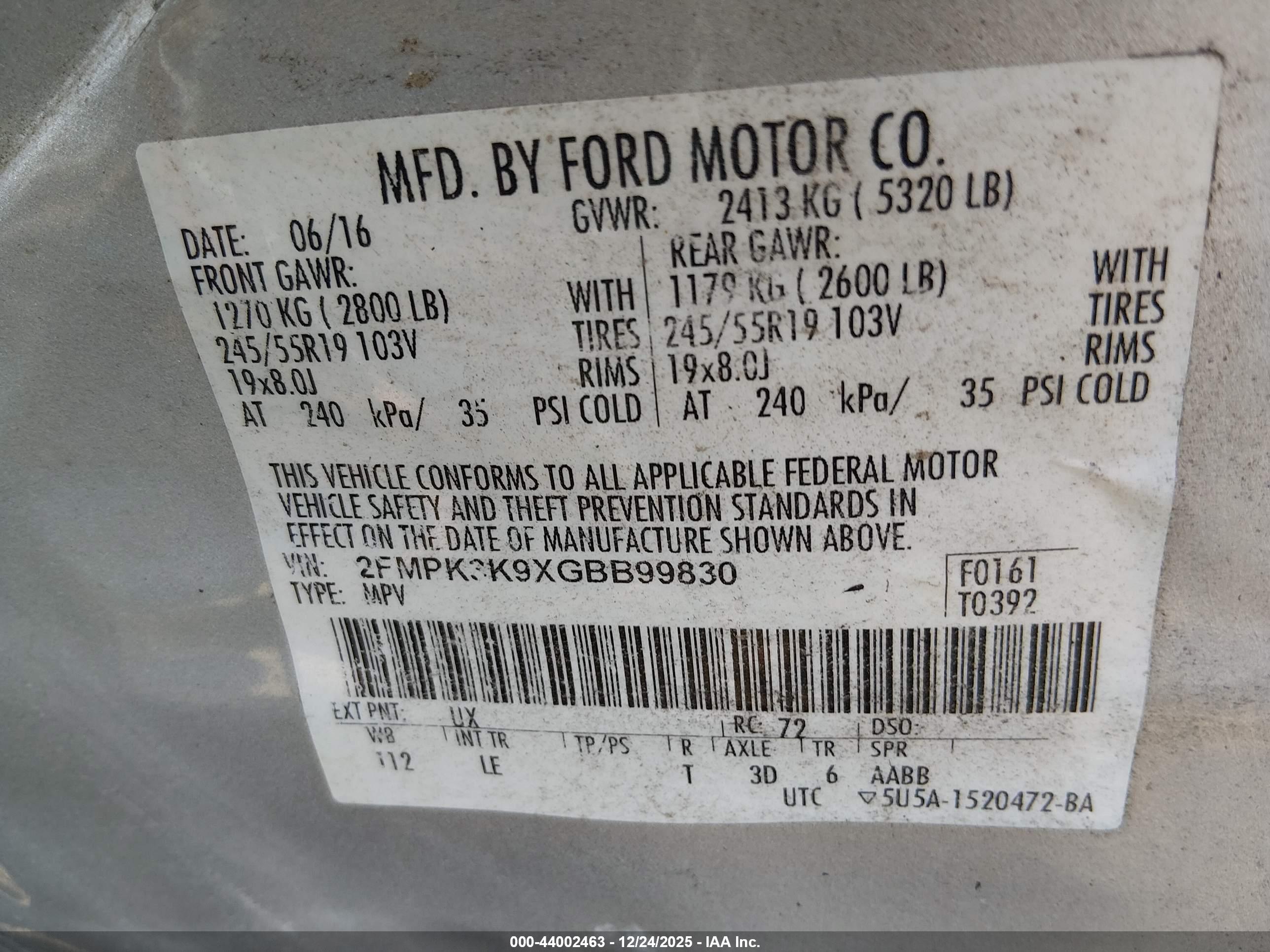FORD EDGE image 9