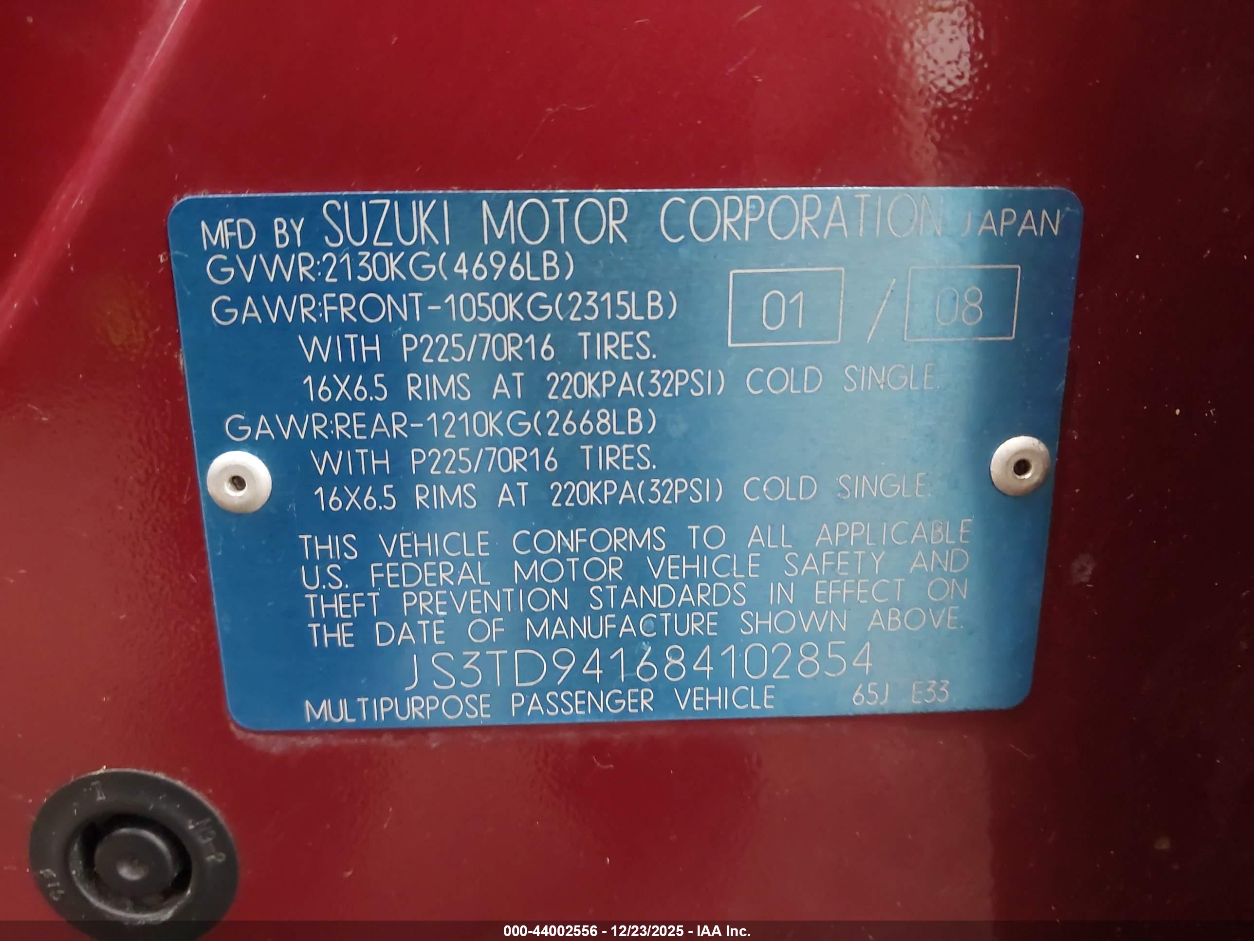 SUZUKI GRAND image 9