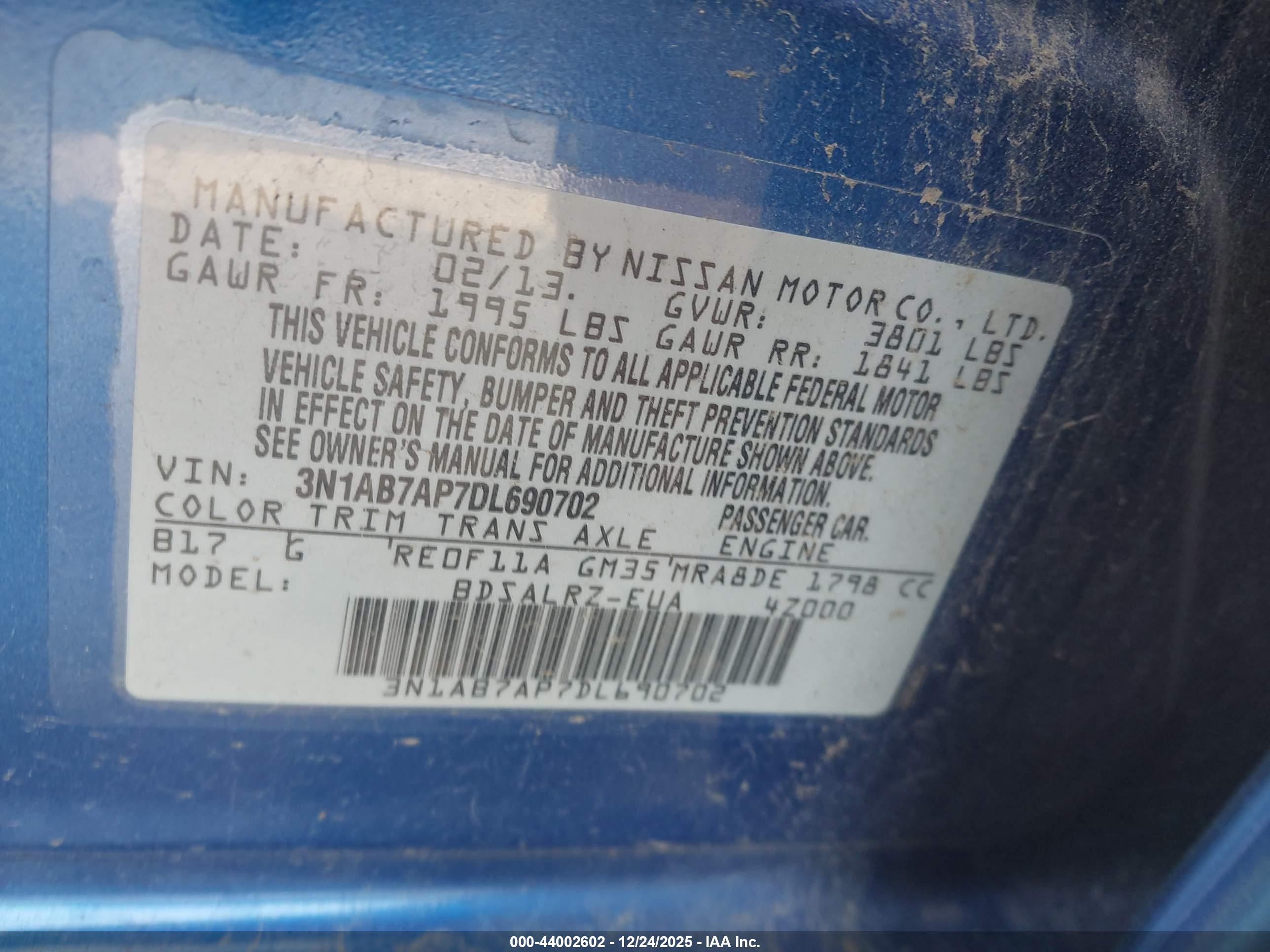 NISSAN SENTRA image 9