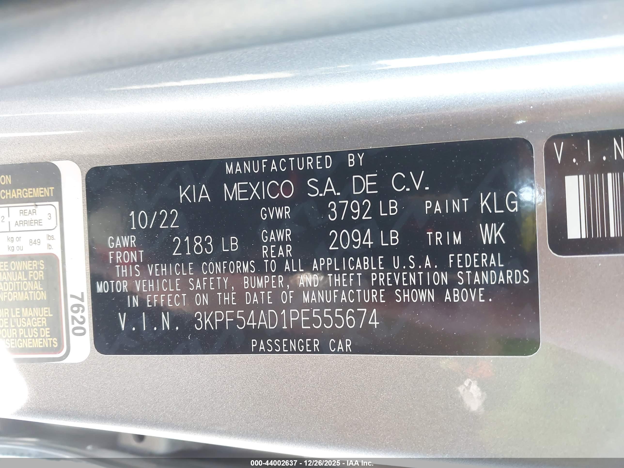 KIA FORTE image 9