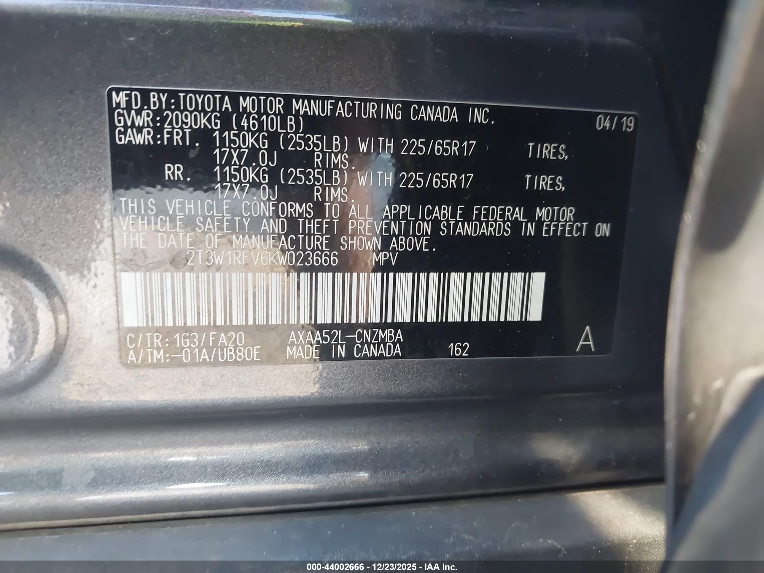 TOYOTA RAV4 image 9