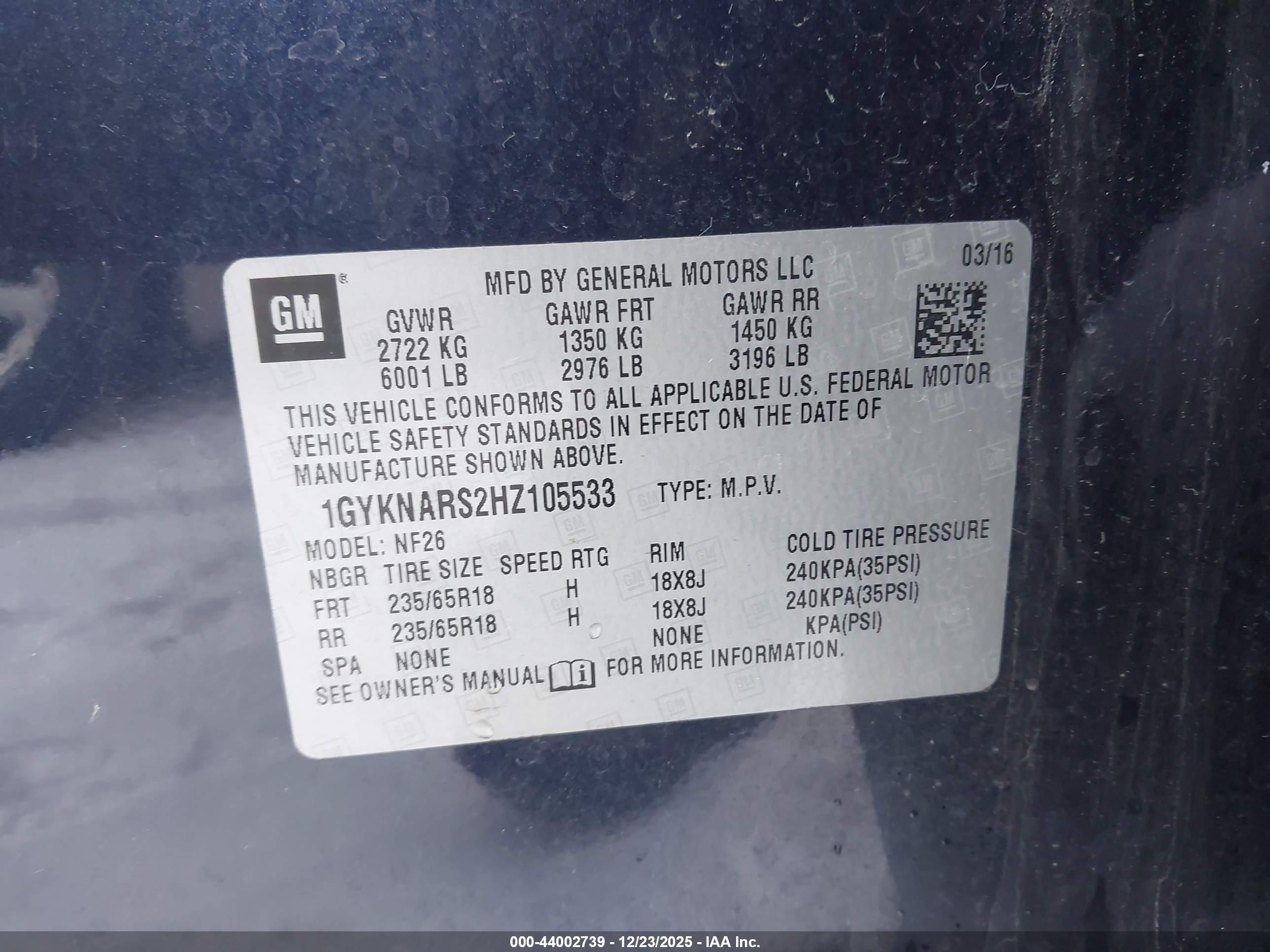 CADILLAC XT5 image 9