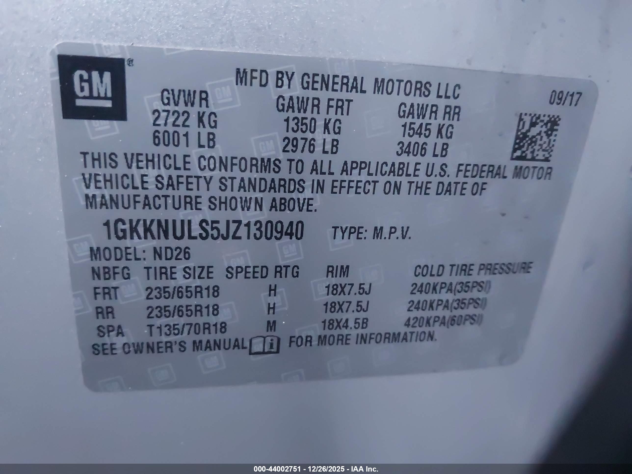 GMC ACADIA image 9