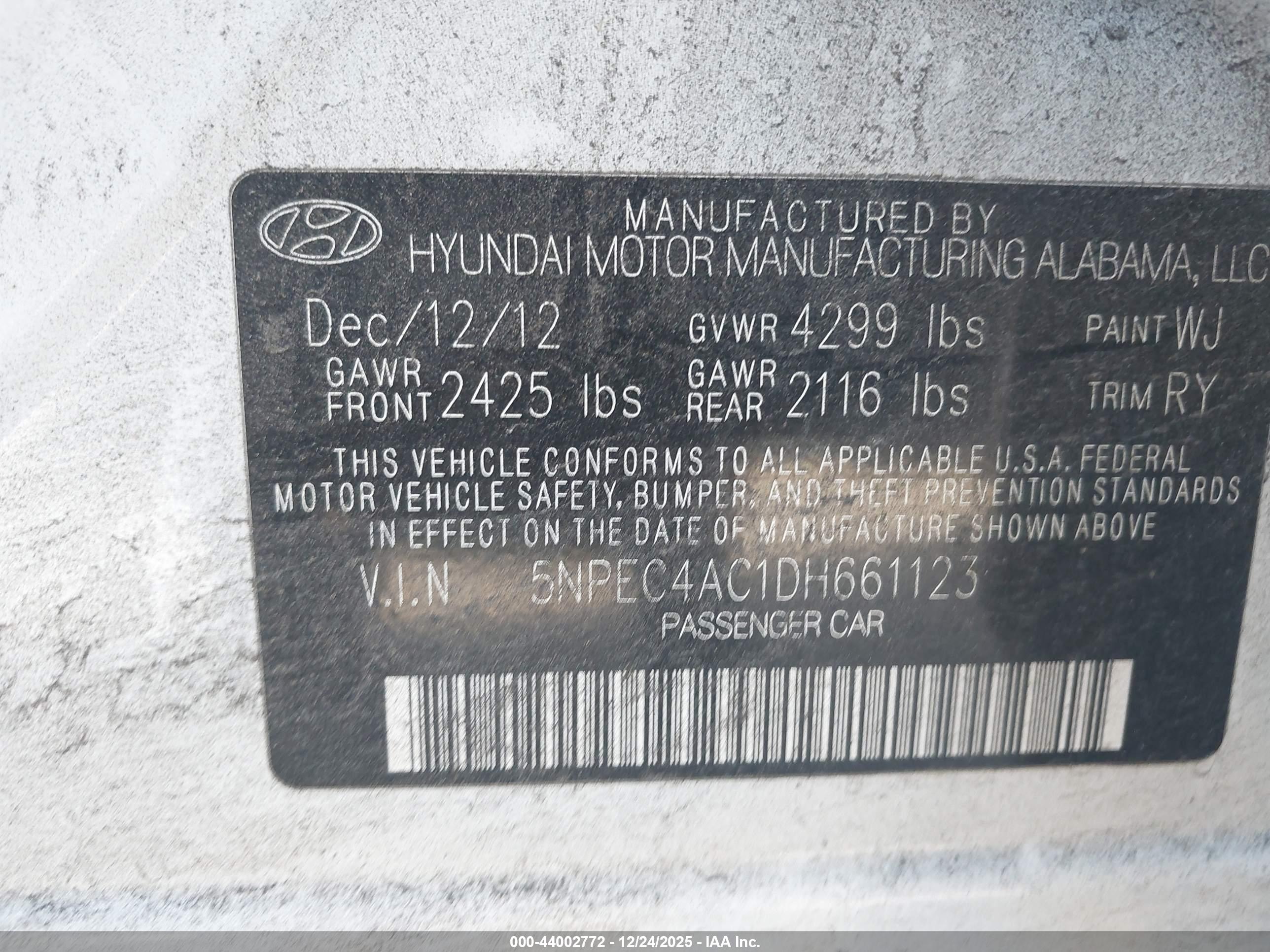HYUNDAI SONATA image 9