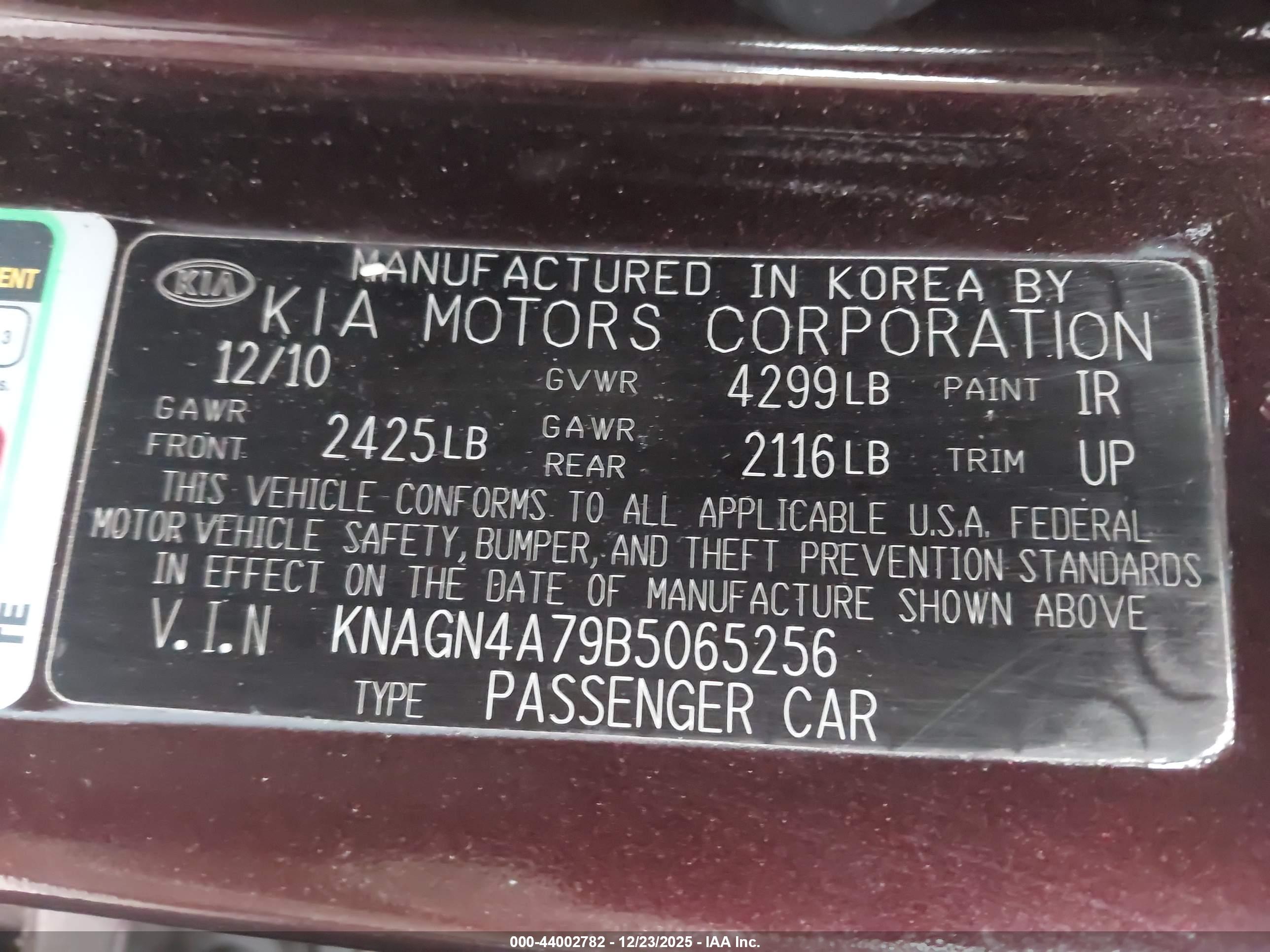 KIA OPTIMA image 9