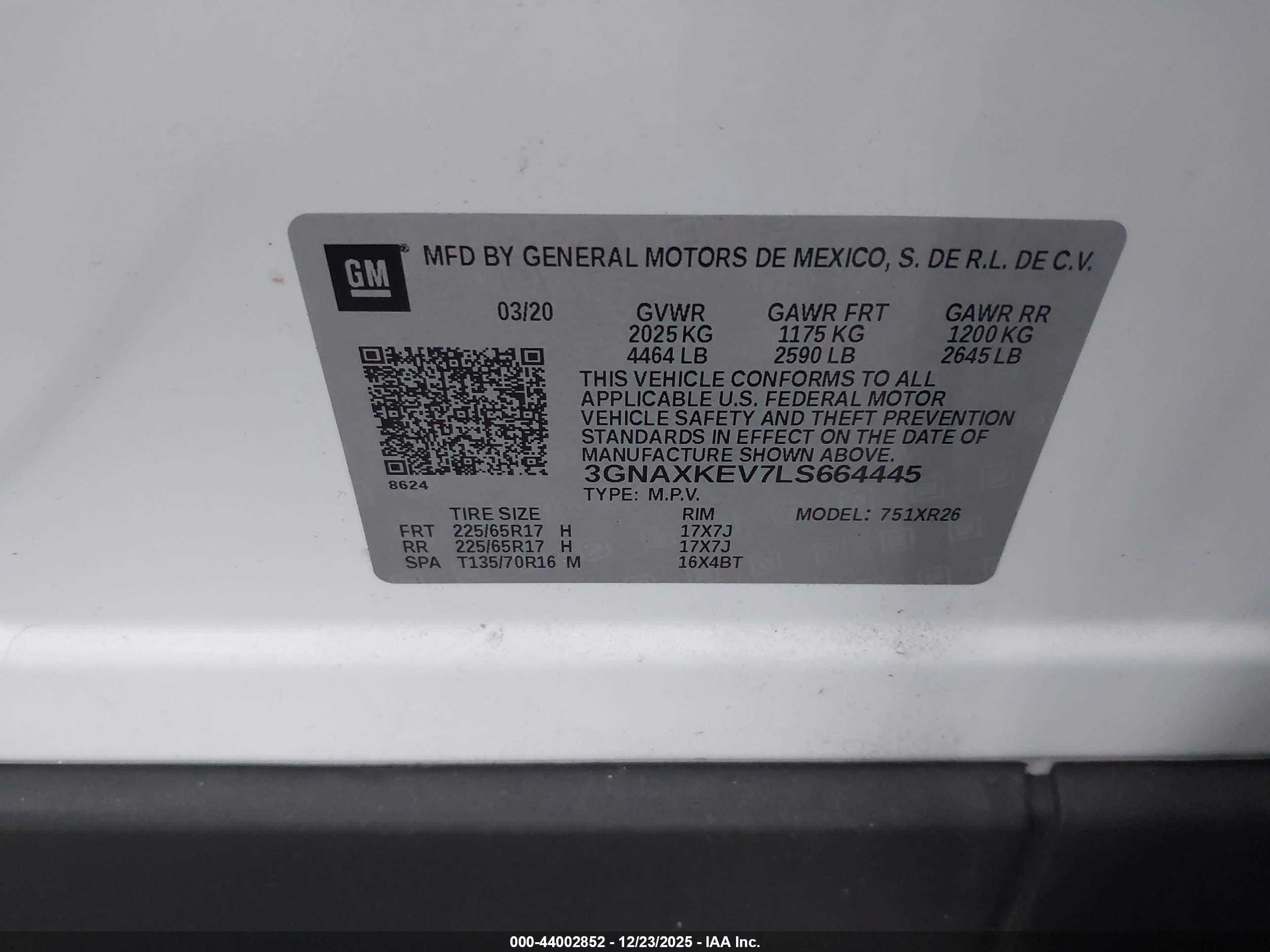 CHEVROLET EQUINOX image 9