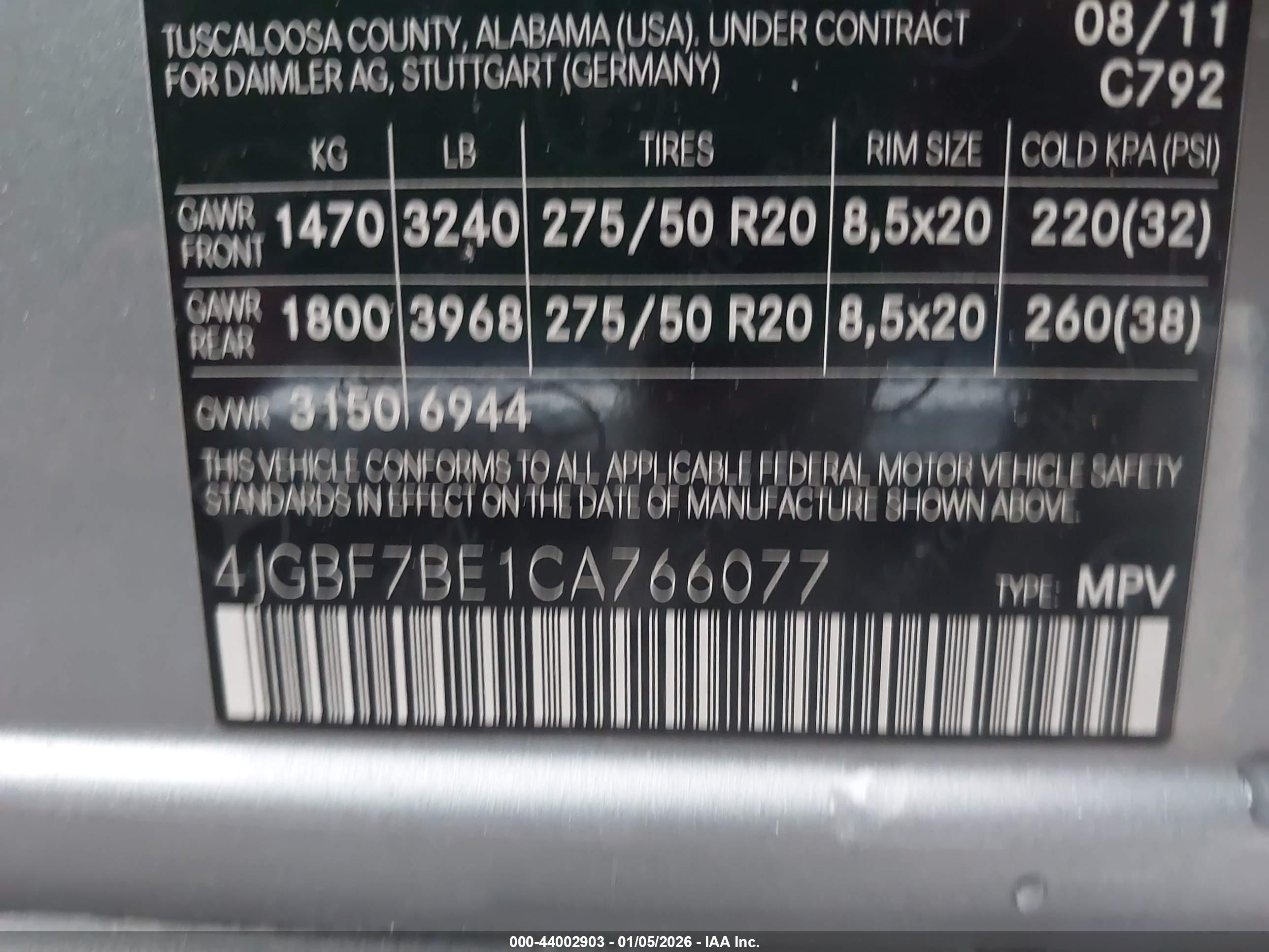 MERCEDES-BENZ GL image 9