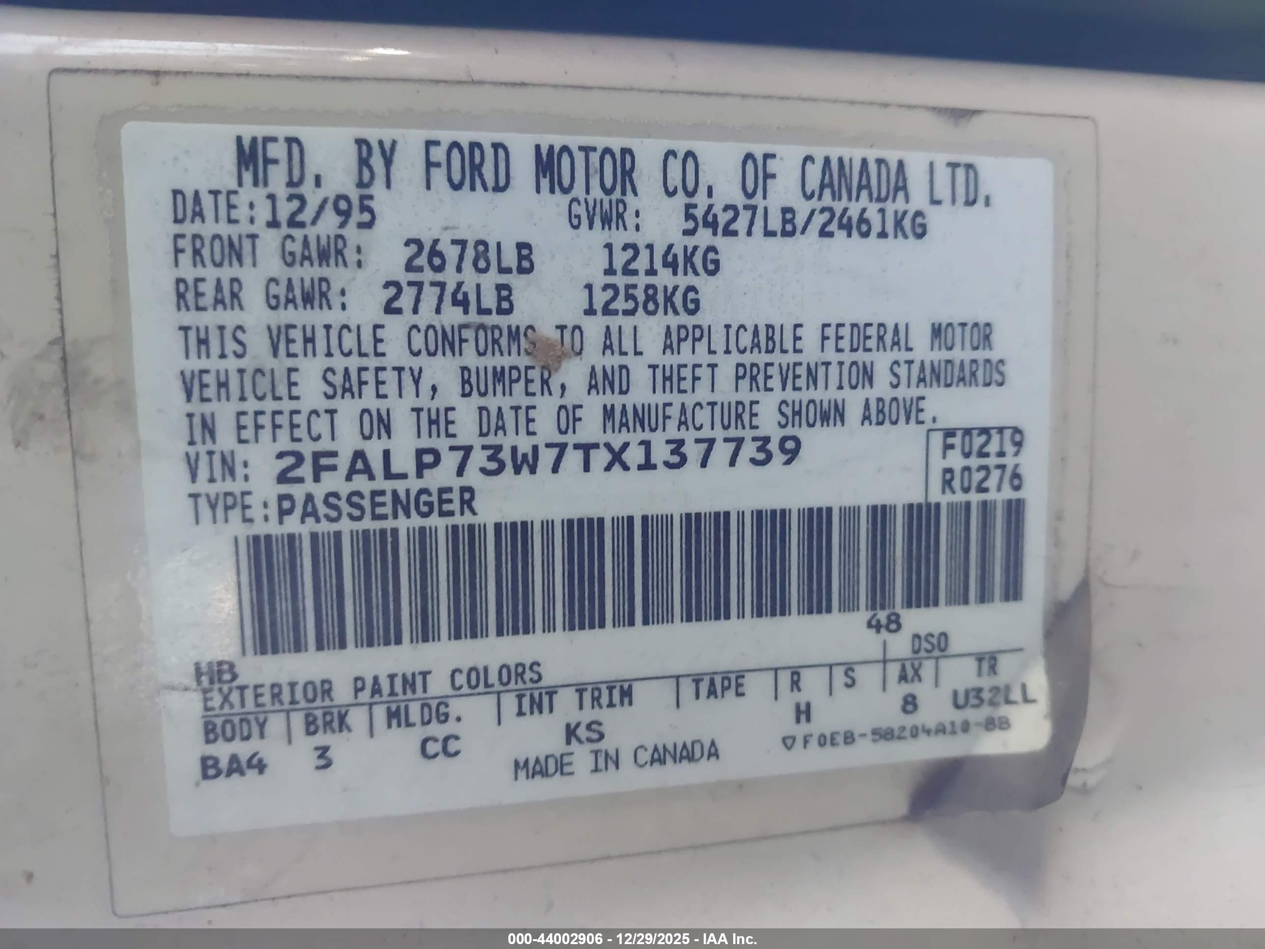 FORD CROWN image 9