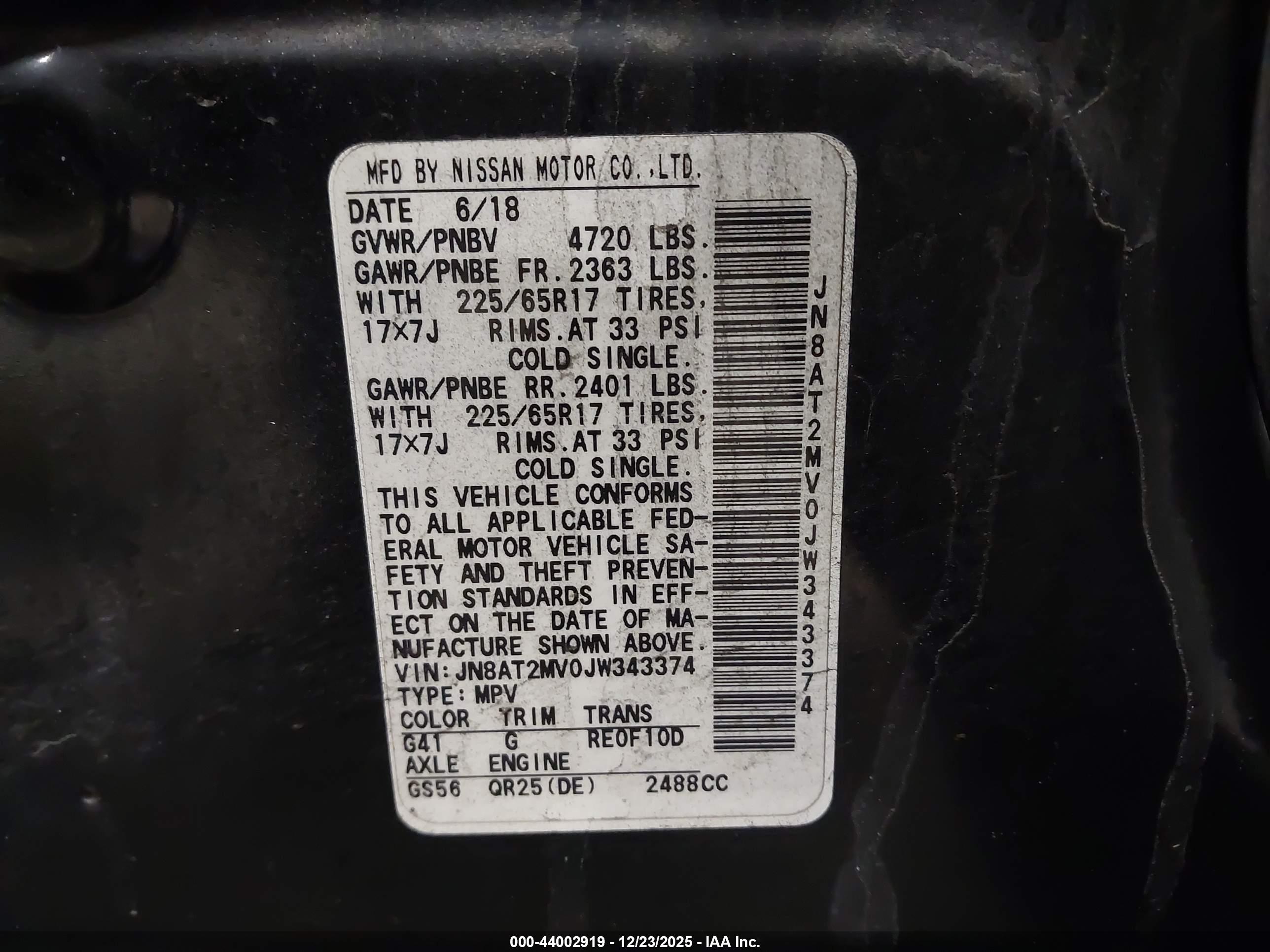 NISSAN ROGUE image 9