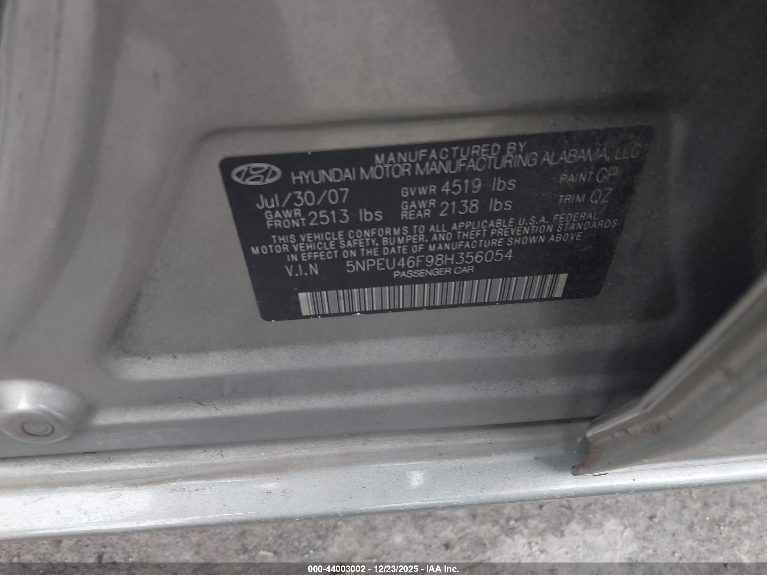 HYUNDAI SONATA image 9