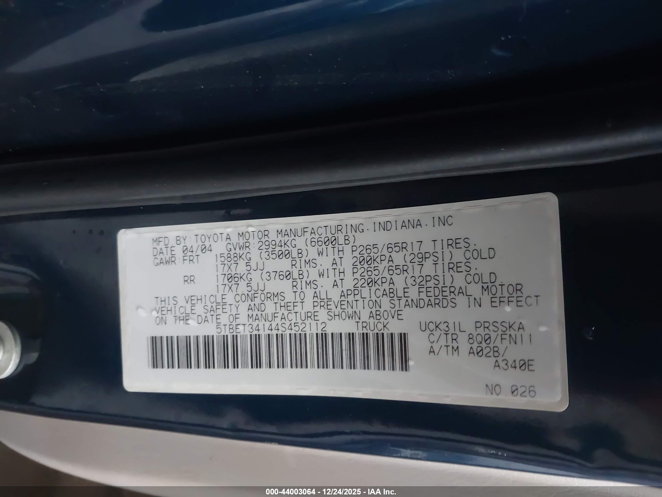 TOYOTA TUNDRA image 9