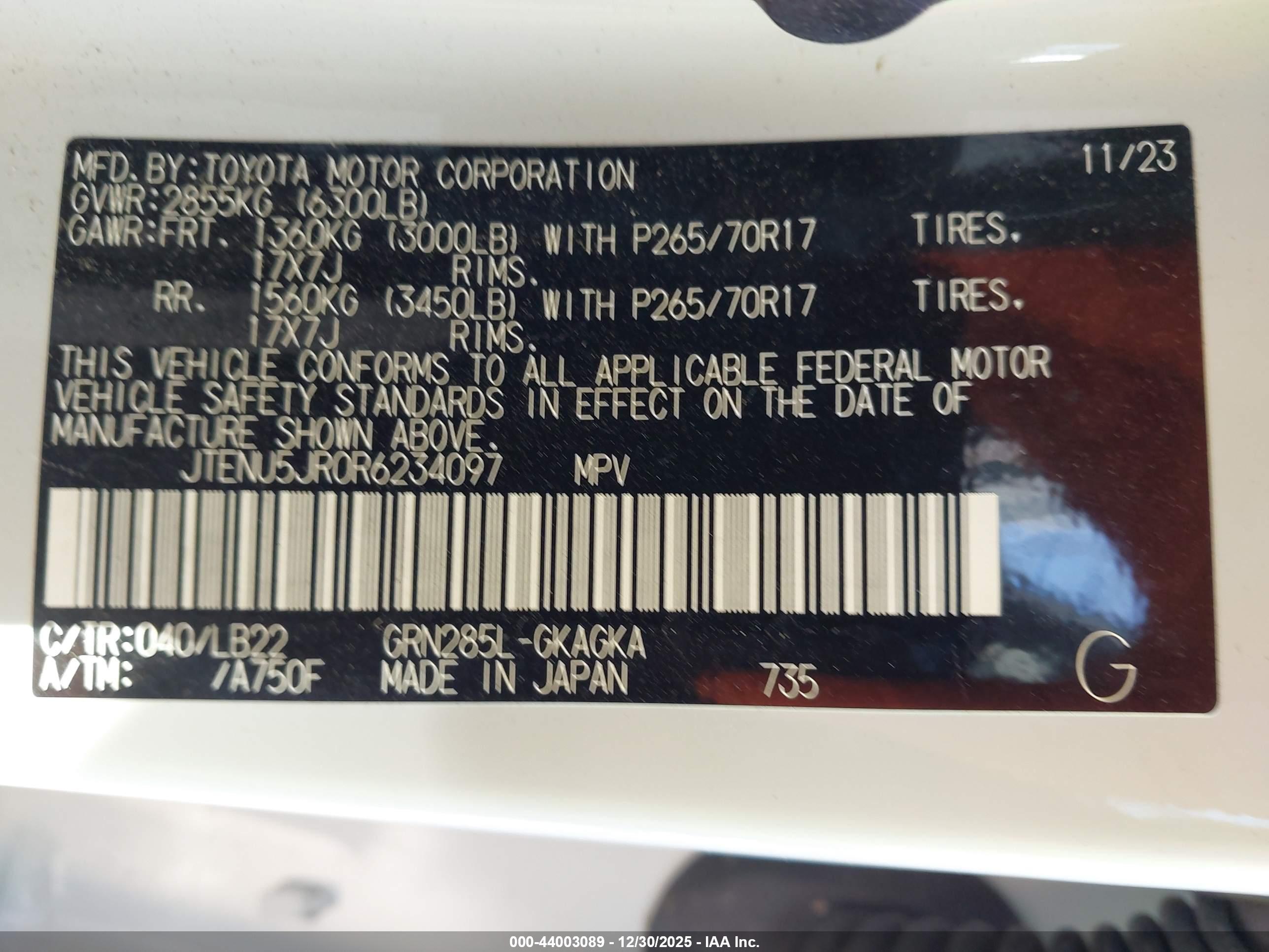 TOYOTA 4RUNNER image 9