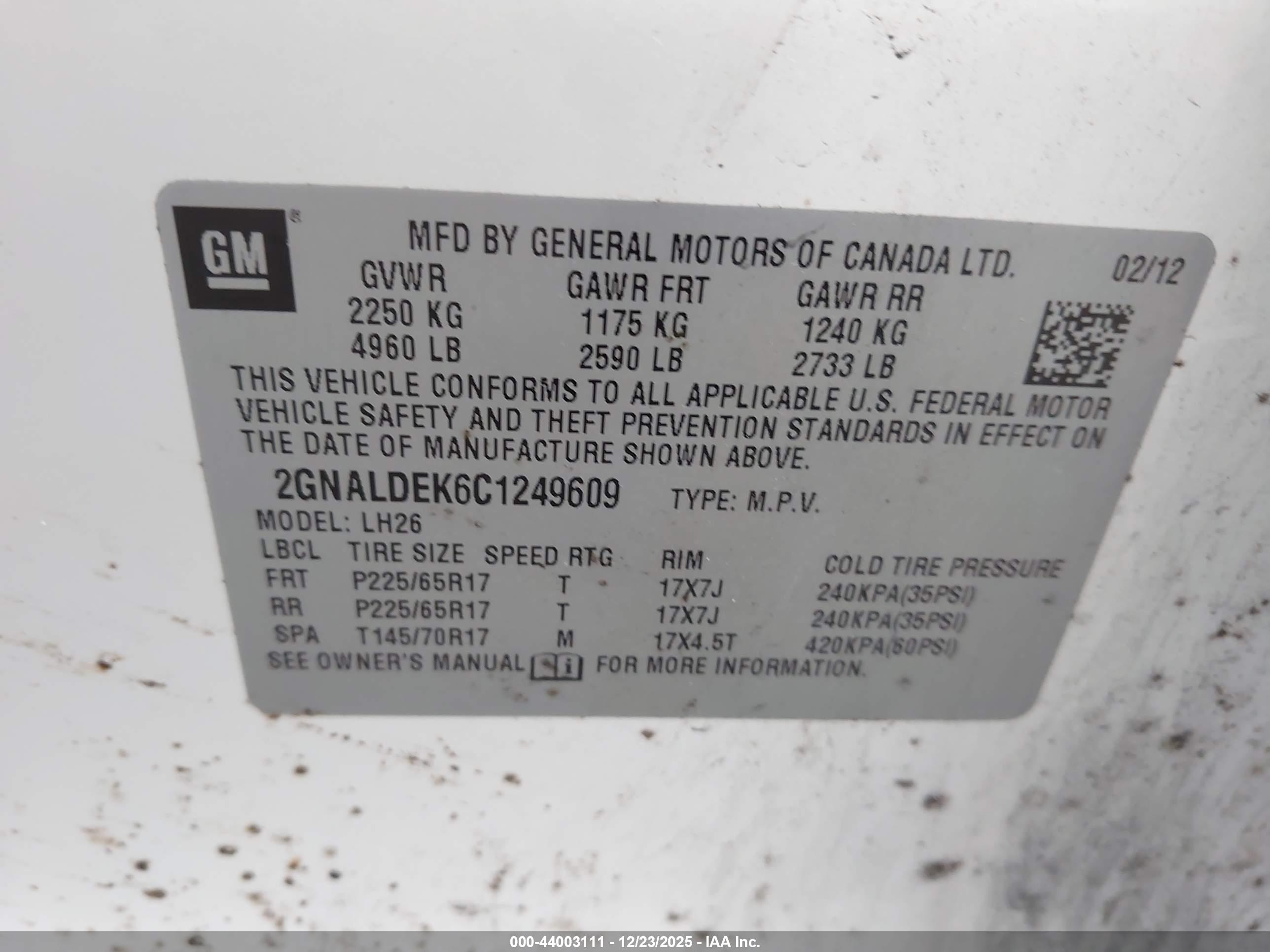 CHEVROLET EQUINOX image 9