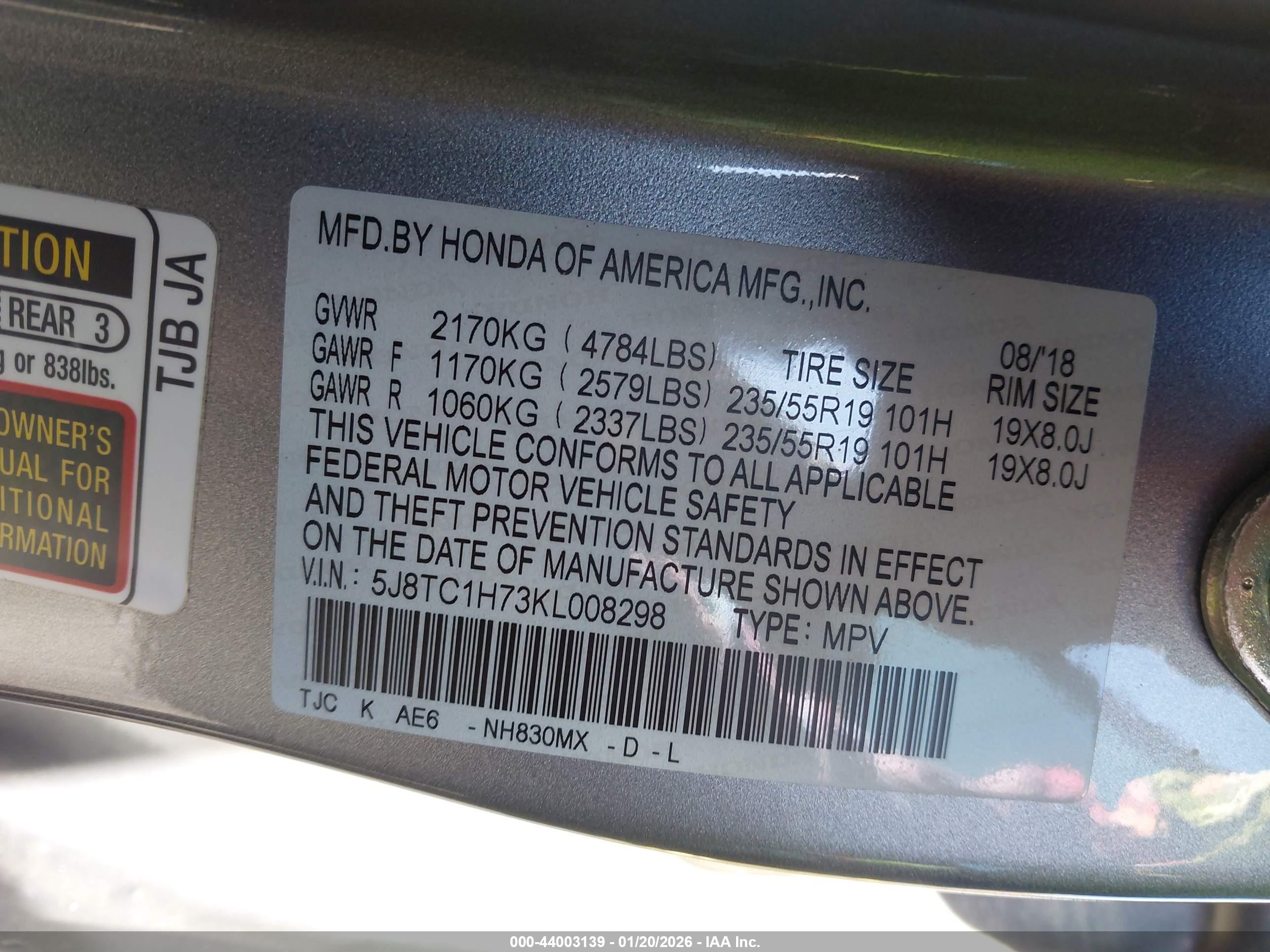 ACURA RDX image 9