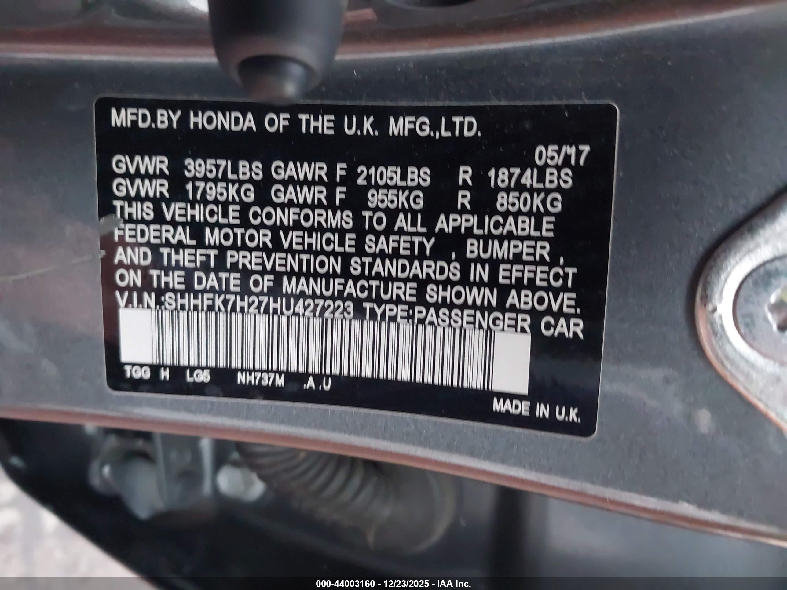 HONDA CIVIC image 9
