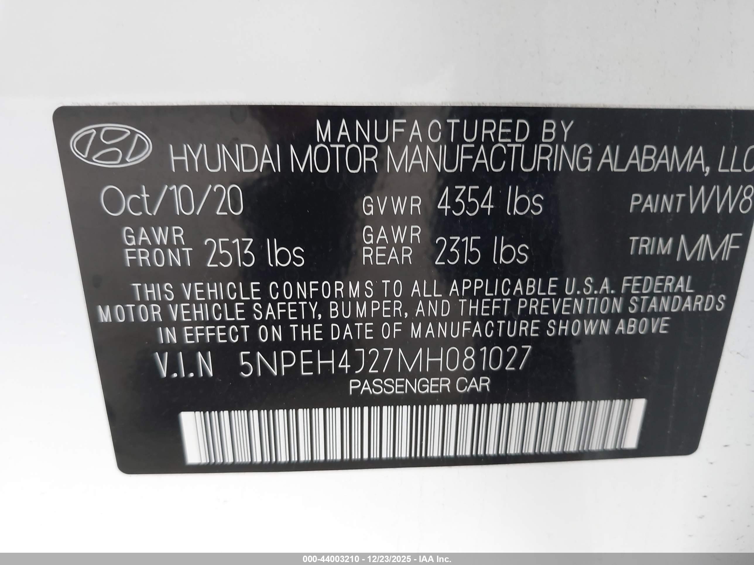 HYUNDAI SONATA image 9