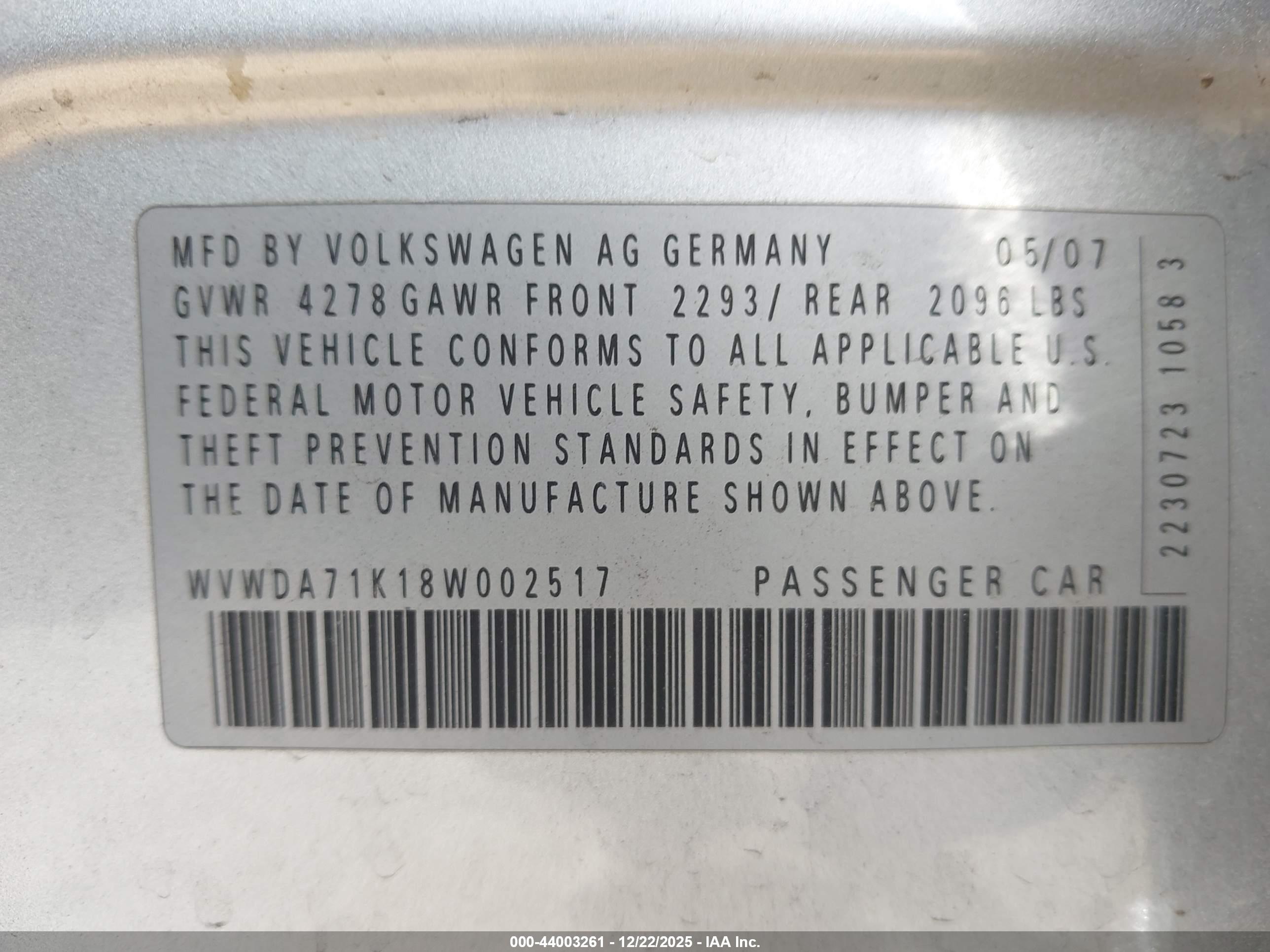VOLKSWAGEN RABBIT image 9