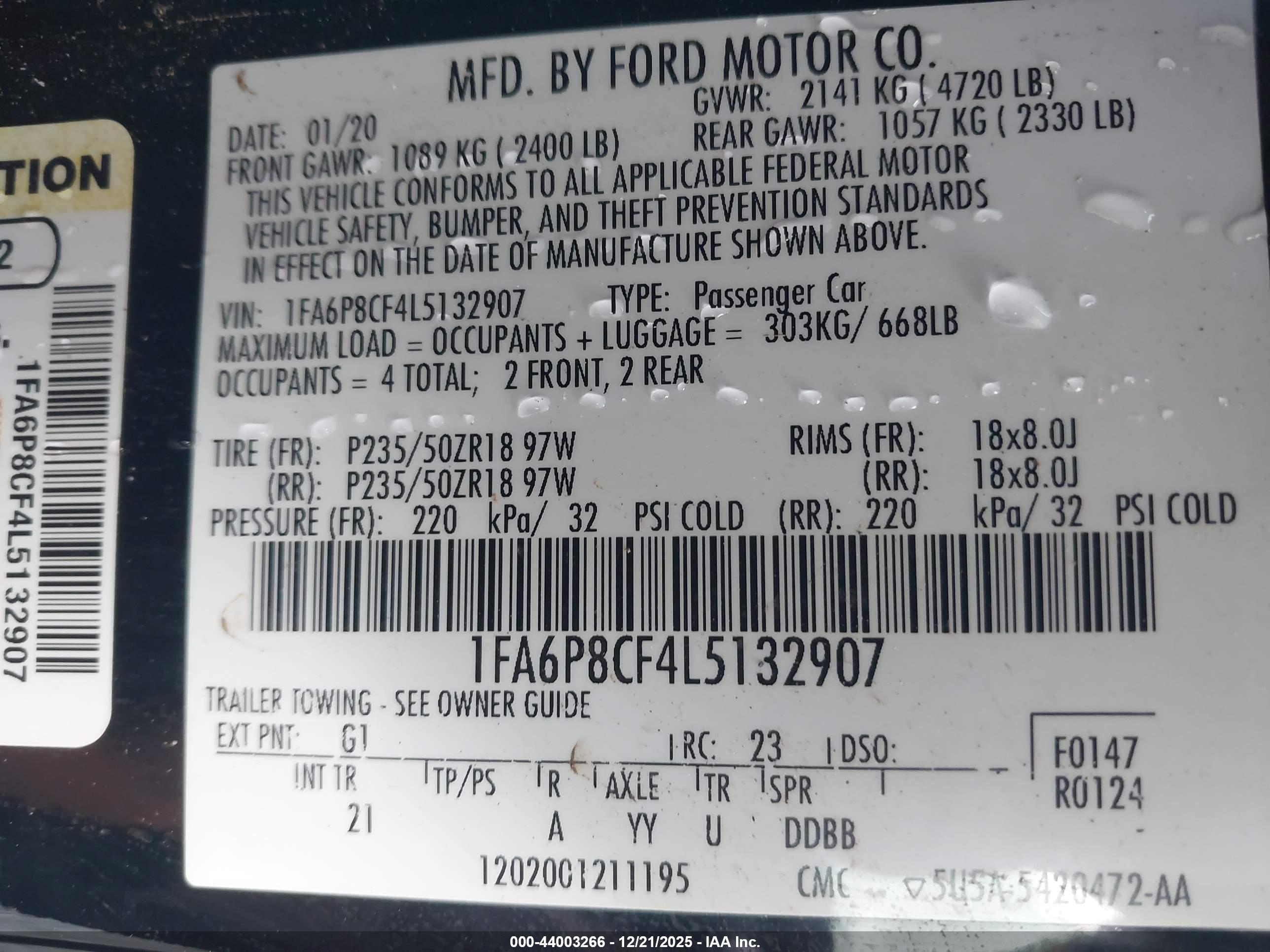 FORD MUSTANG image 9