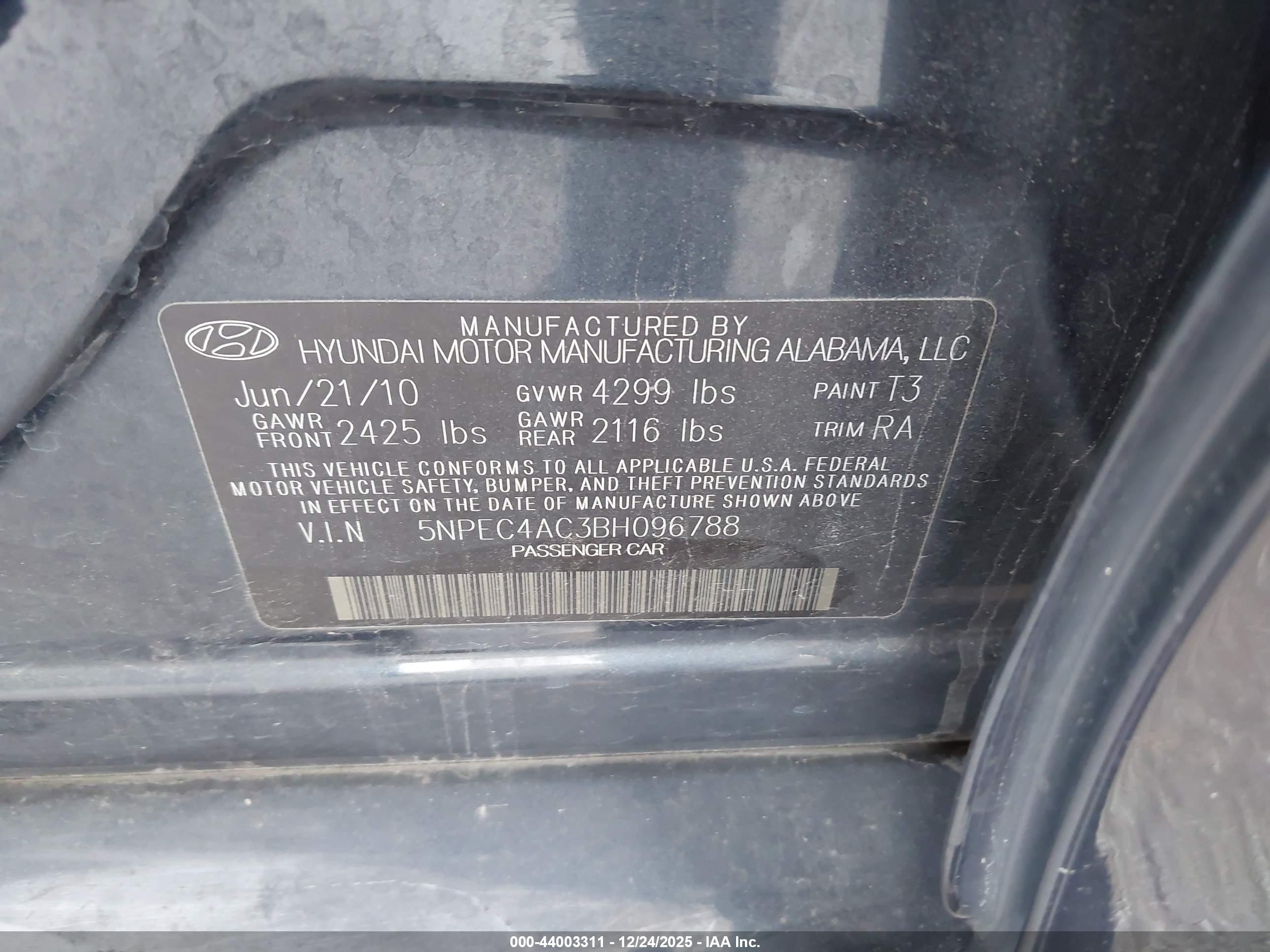 HYUNDAI SONATA image 9