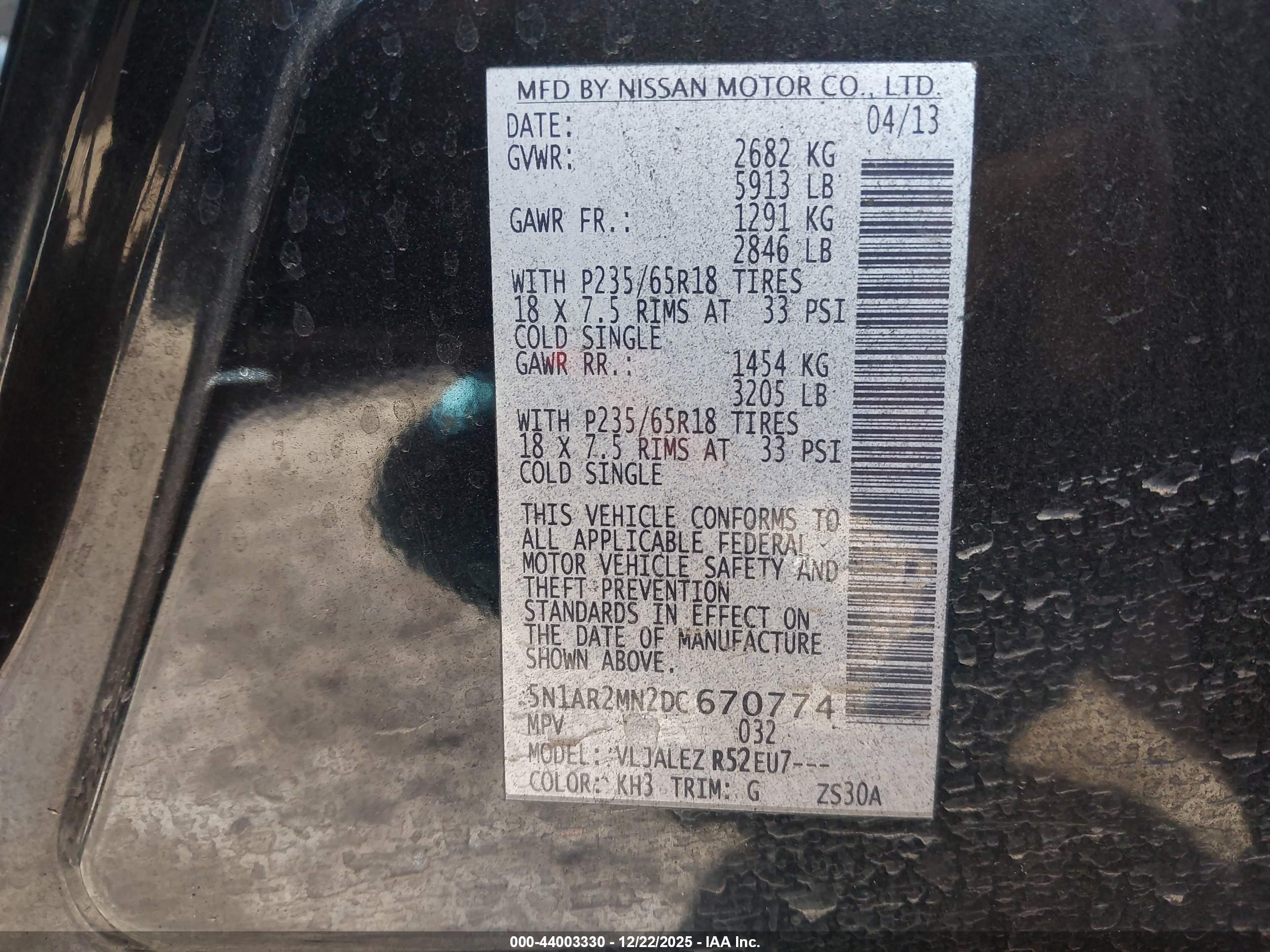NISSAN PATHFINDER image 9
