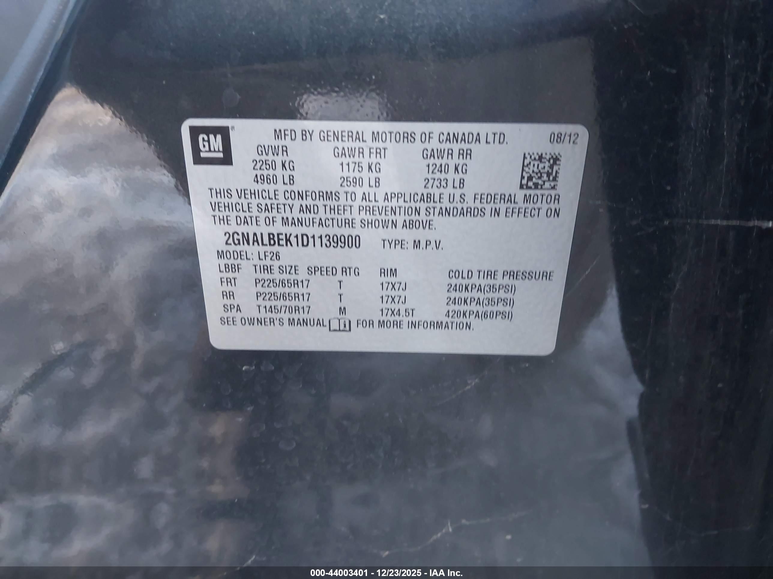 CHEVROLET EQUINOX image 9