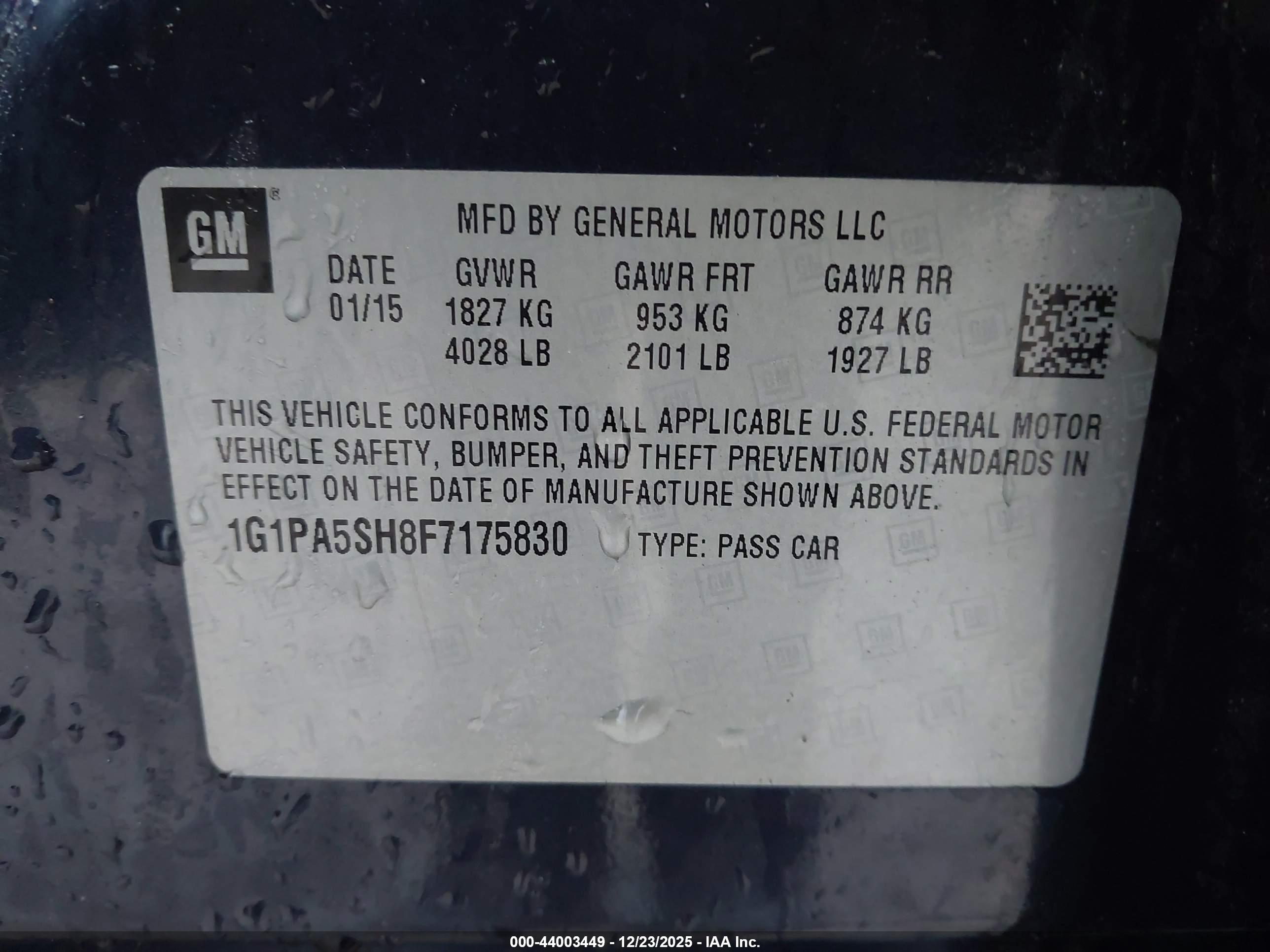 CHEVROLET CRUZE image 9