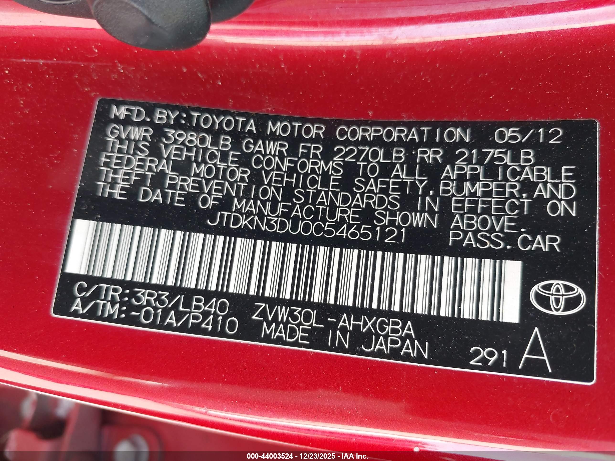TOYOTA PRIUS image 9